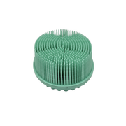Raghad Organics Loofah Exfoliating Body & Face Scrubber Green - ليفة رغد اورجانيكس سيليكون للجسم والوجه أخضر