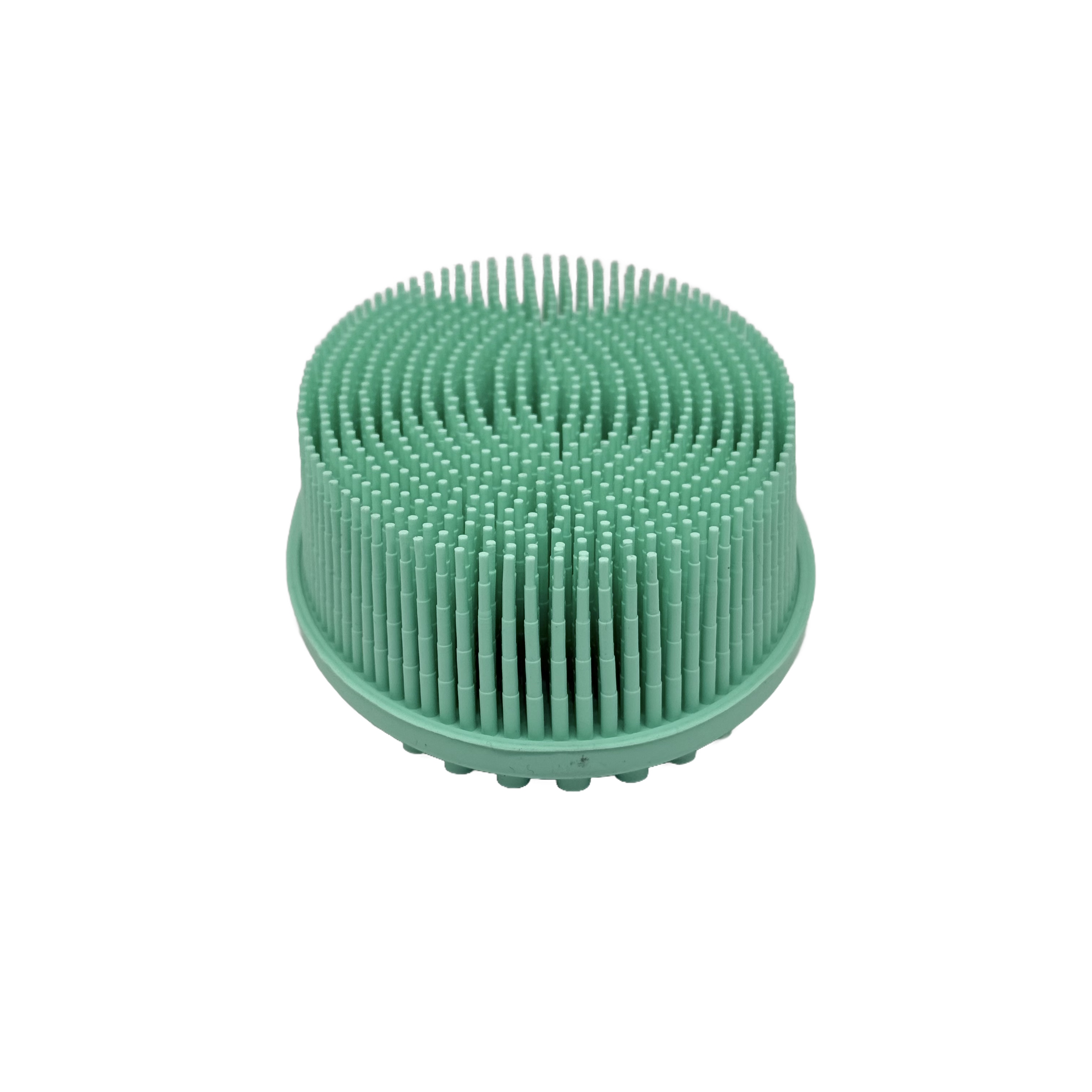 Raghad Organics Loofah Exfoliating Body & Face Scrubber Green - ليفة رغد اورجانيكس سيليكون للجسم والوجه أخضر