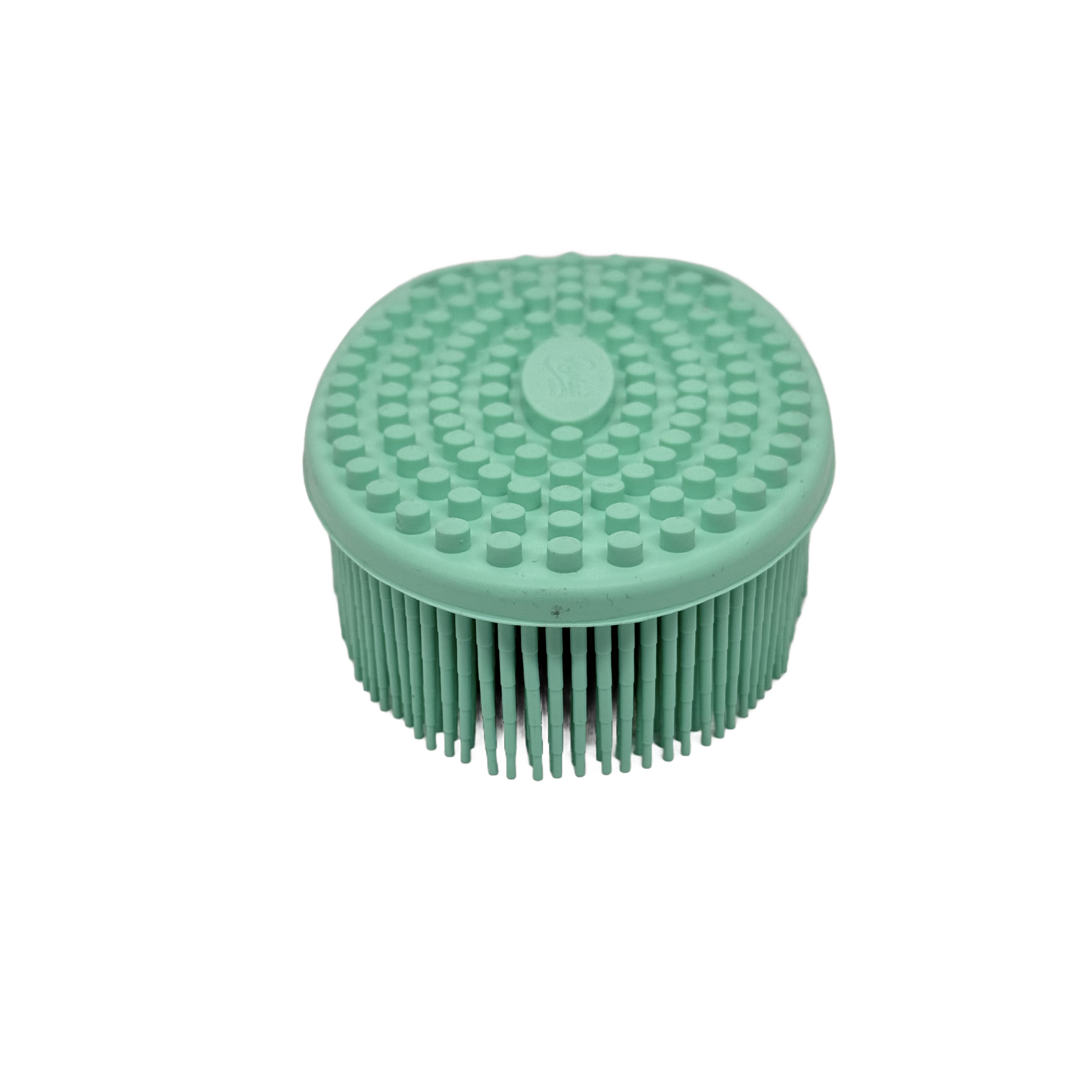 Raghad Organics Loofah Exfoliating Body & Face Scrubber Green - ليفة رغد اورجانيكس سيليكون للجسم والوجه أخضر