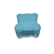 Raghad Organics Loofah Exfoliating Body & Face Scrubber Blue - ليفة رغد اورجانيكس سيليكون للجسم والوجه أزرق