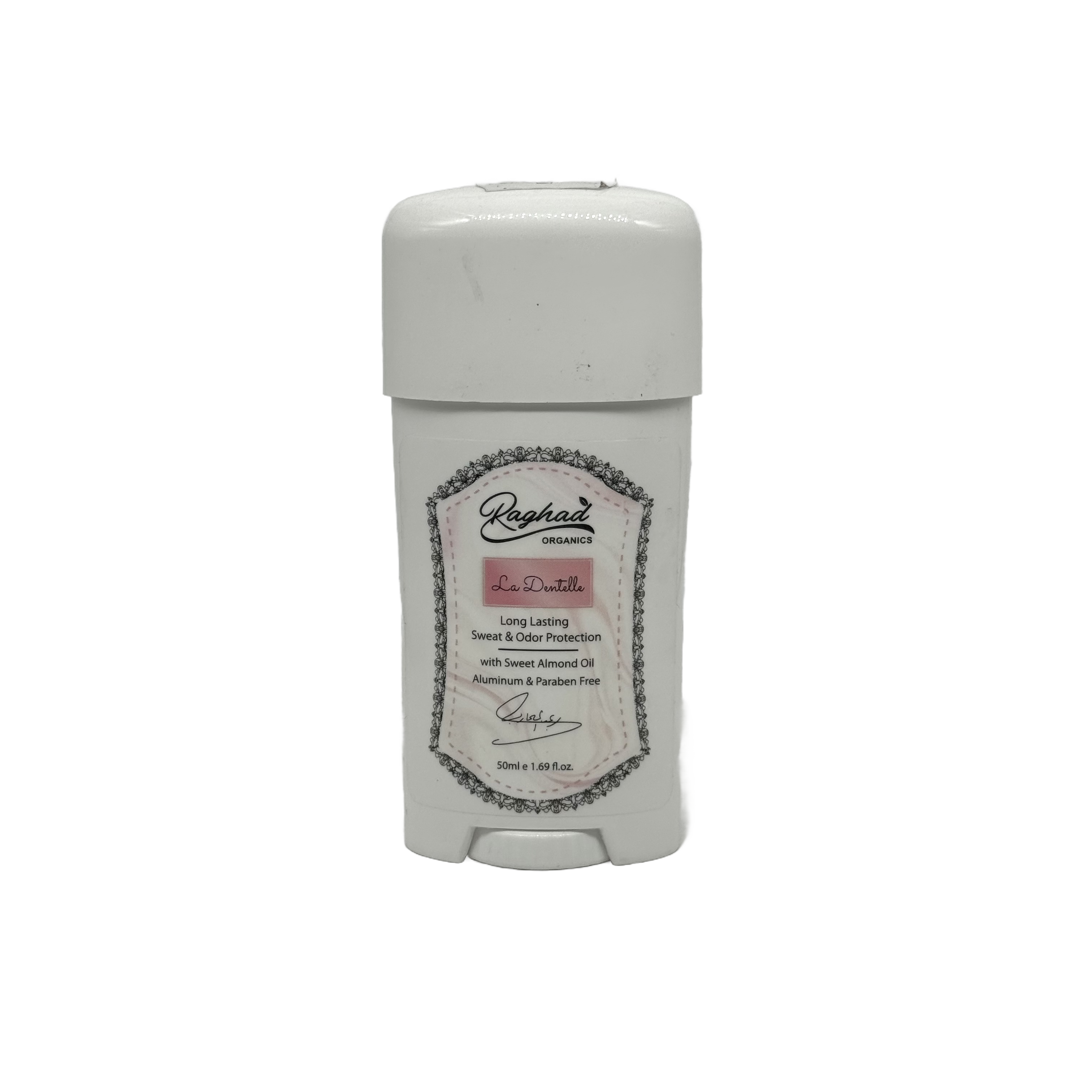 Raghad Organics La Dentelle Deodorant 50 ml - مزيل عرق رغد اورجانيكس لا دينتيل 50 مل