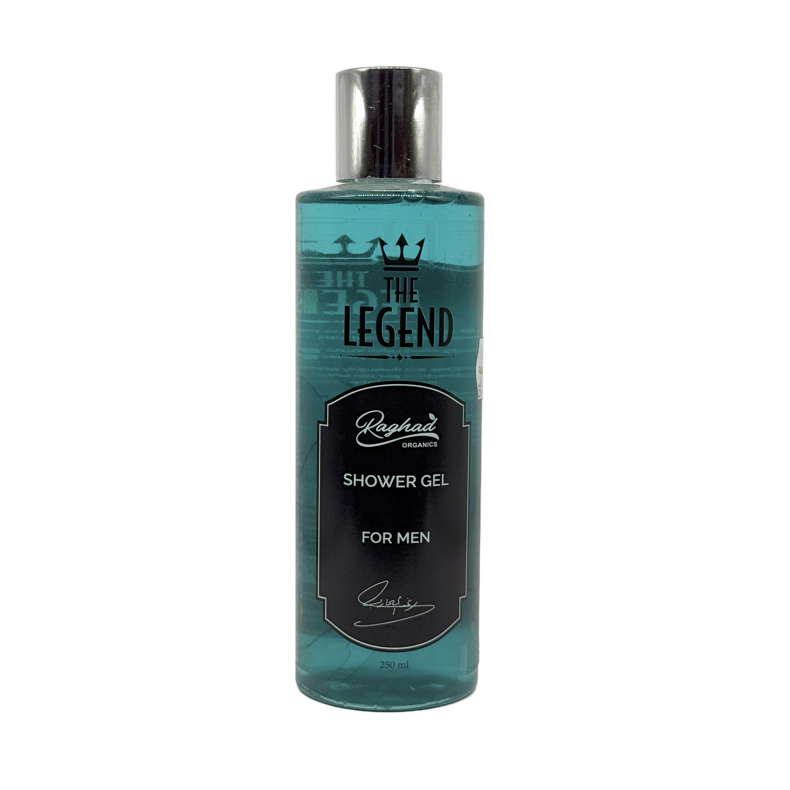Raghad Organics The Legend Shower Gel for Men 250ml - جل استحمام رغد اورجانيكس ذا ليجند للرجال 250 مل