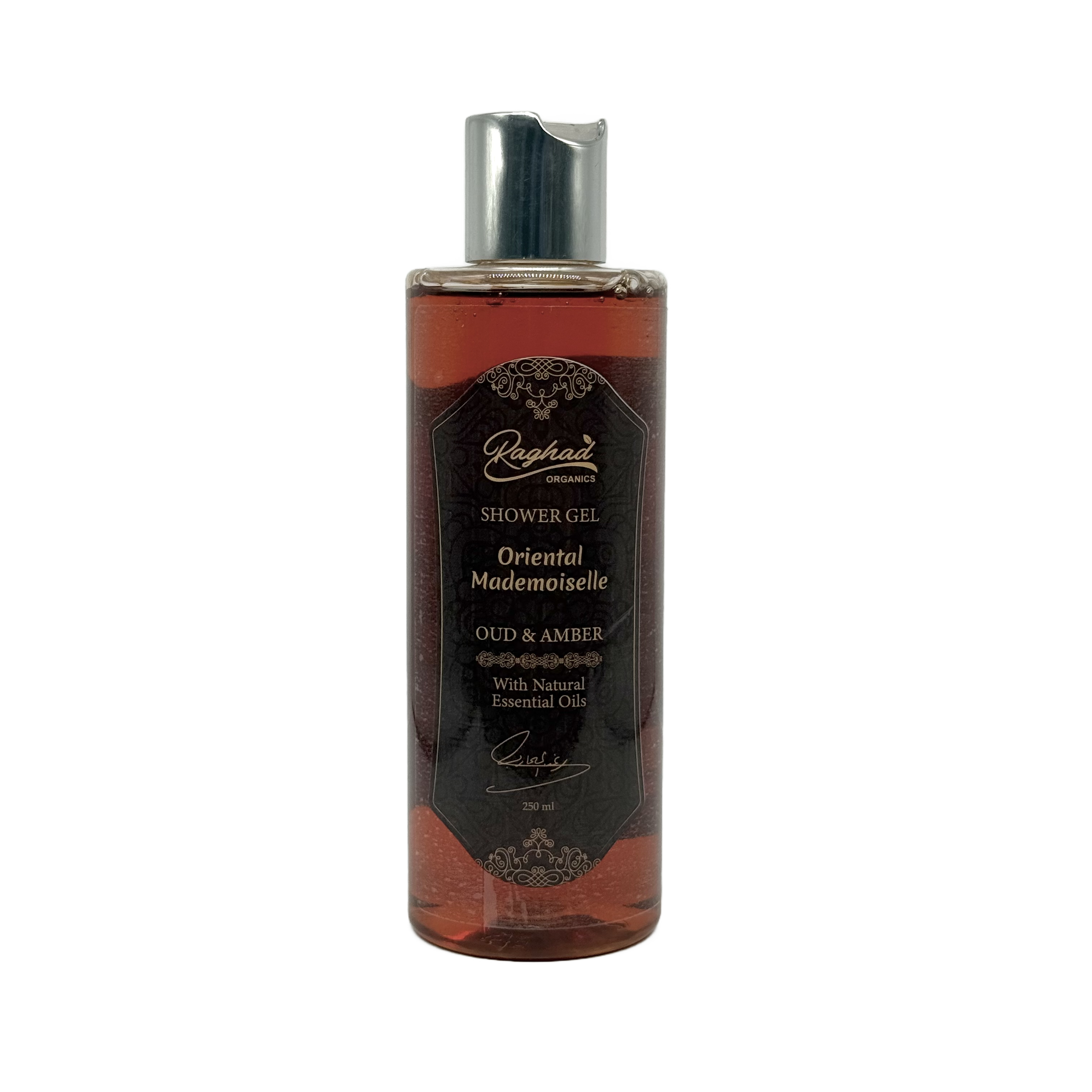 Raghad Organics Oriental Mademoiselle Shower Gel 250 ml - جل استحمام رغد اورجانيكس اورينتال ماديموازيل 250 مل