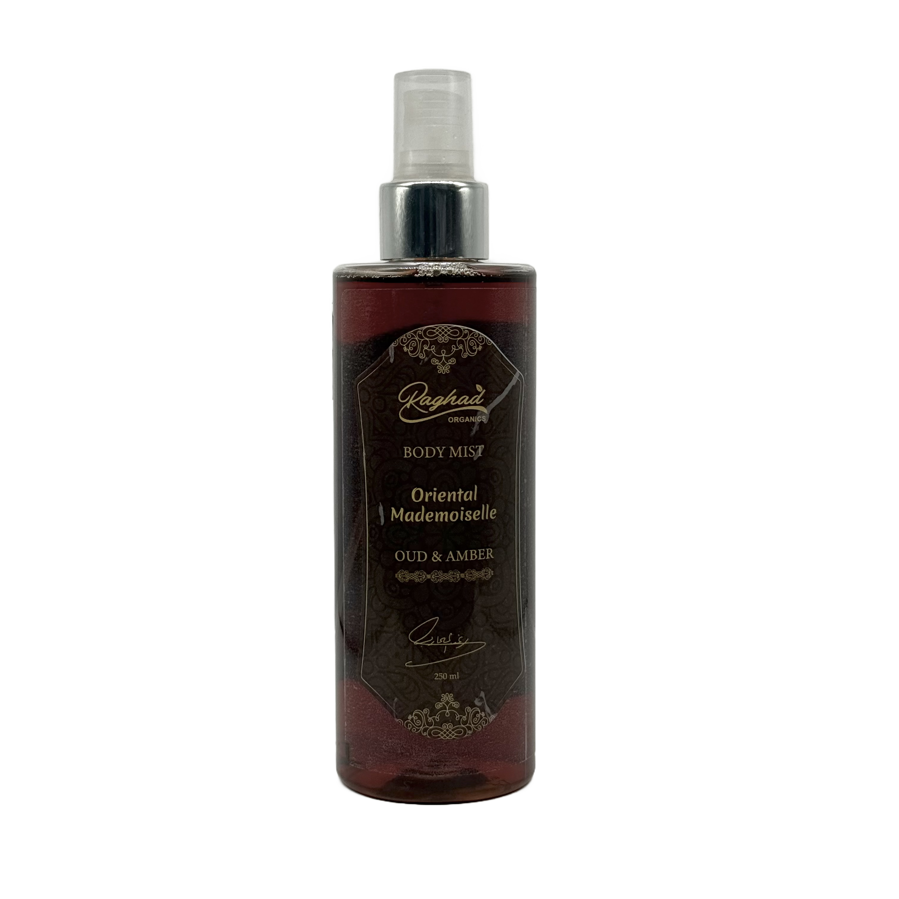 Raghad Organics Oriental Mademoiselle Body Splash 250 ml - بودي سبلاش رغد اورجانيكس اورينتال ماديموازيل 250 مل