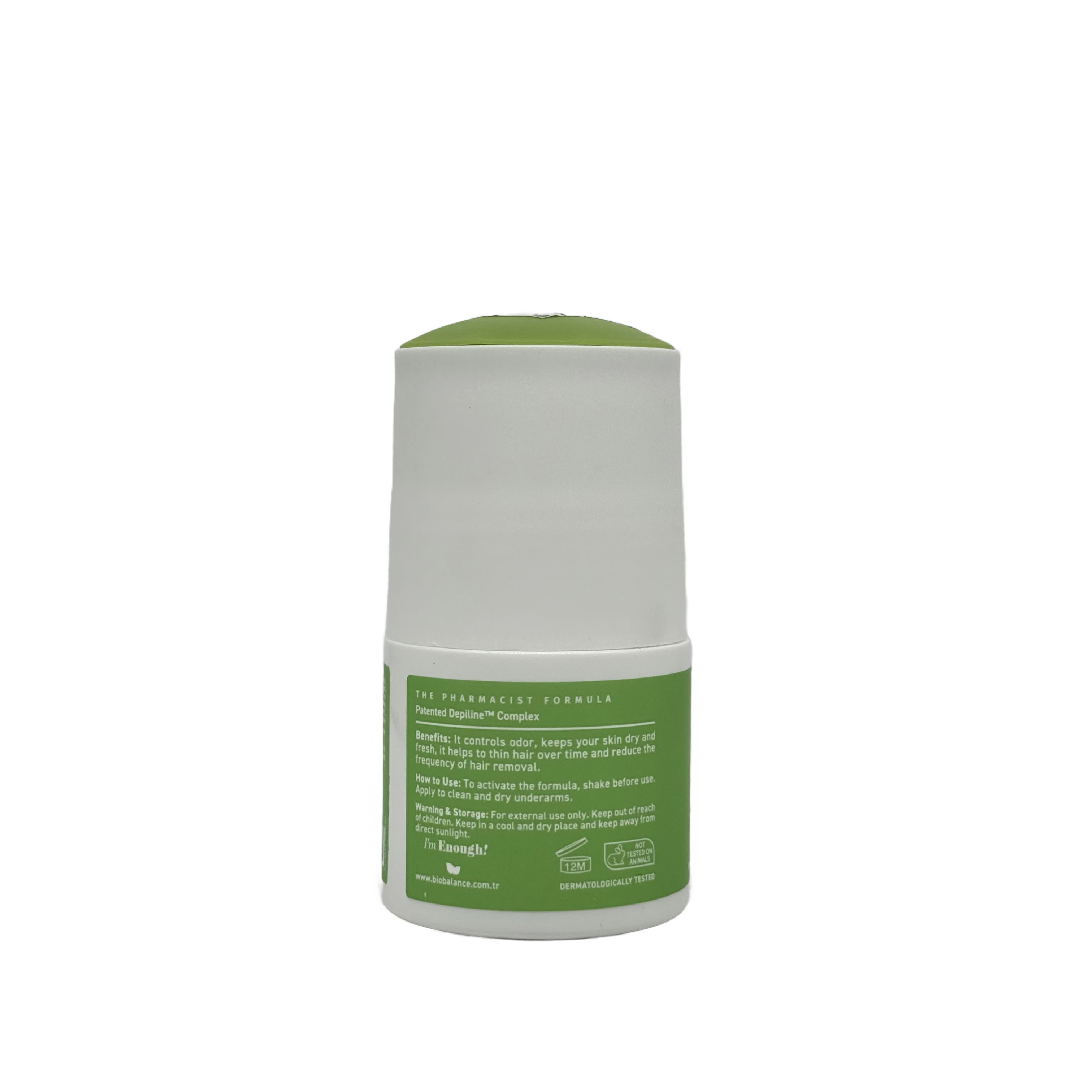Bio Balance Dry And Smooth Hair Thinner Deo Roll On 50ml - مزيل عرق بيو بالانس دراي اند سموث لتقليل نمو الشعر رول اون 50 مل
