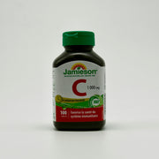Jamieson Vitamin C 1000mg 100Caplets أقراص فيتامين سي من جاميسون 1000 ملغ – 100 قرص