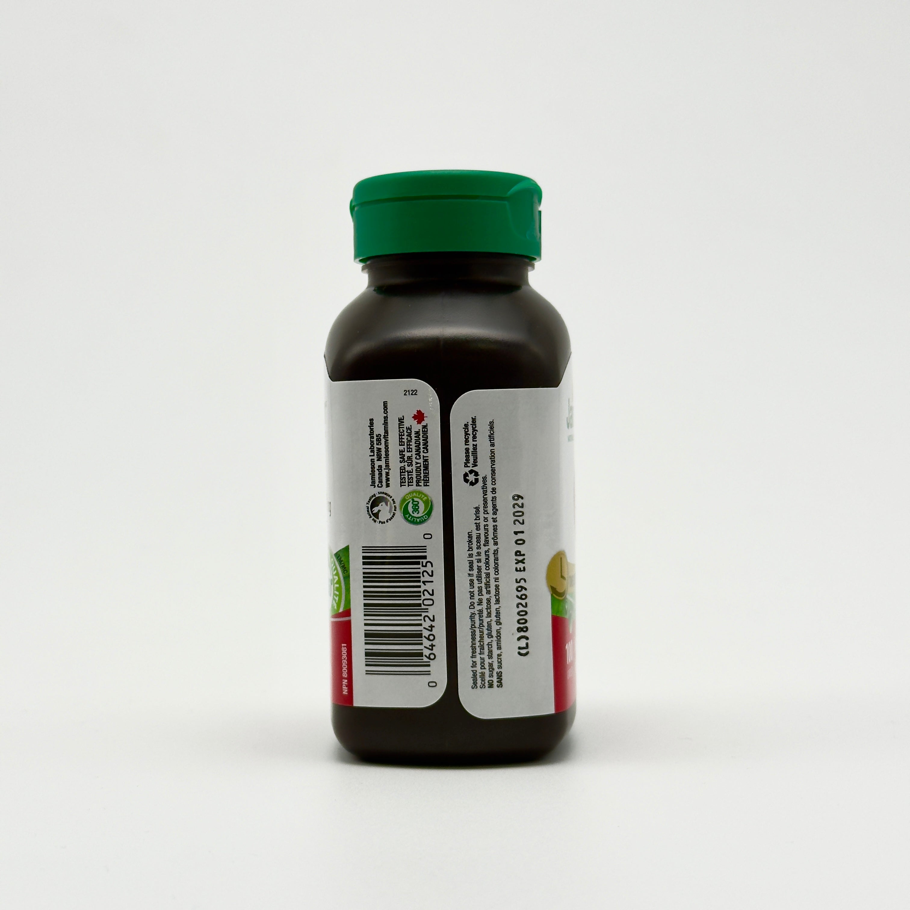 Jamieson Vitamin C 1000mg 100Caplets أقراص فيتامين سي من جاميسون 1000 ملغ – 100 قرص