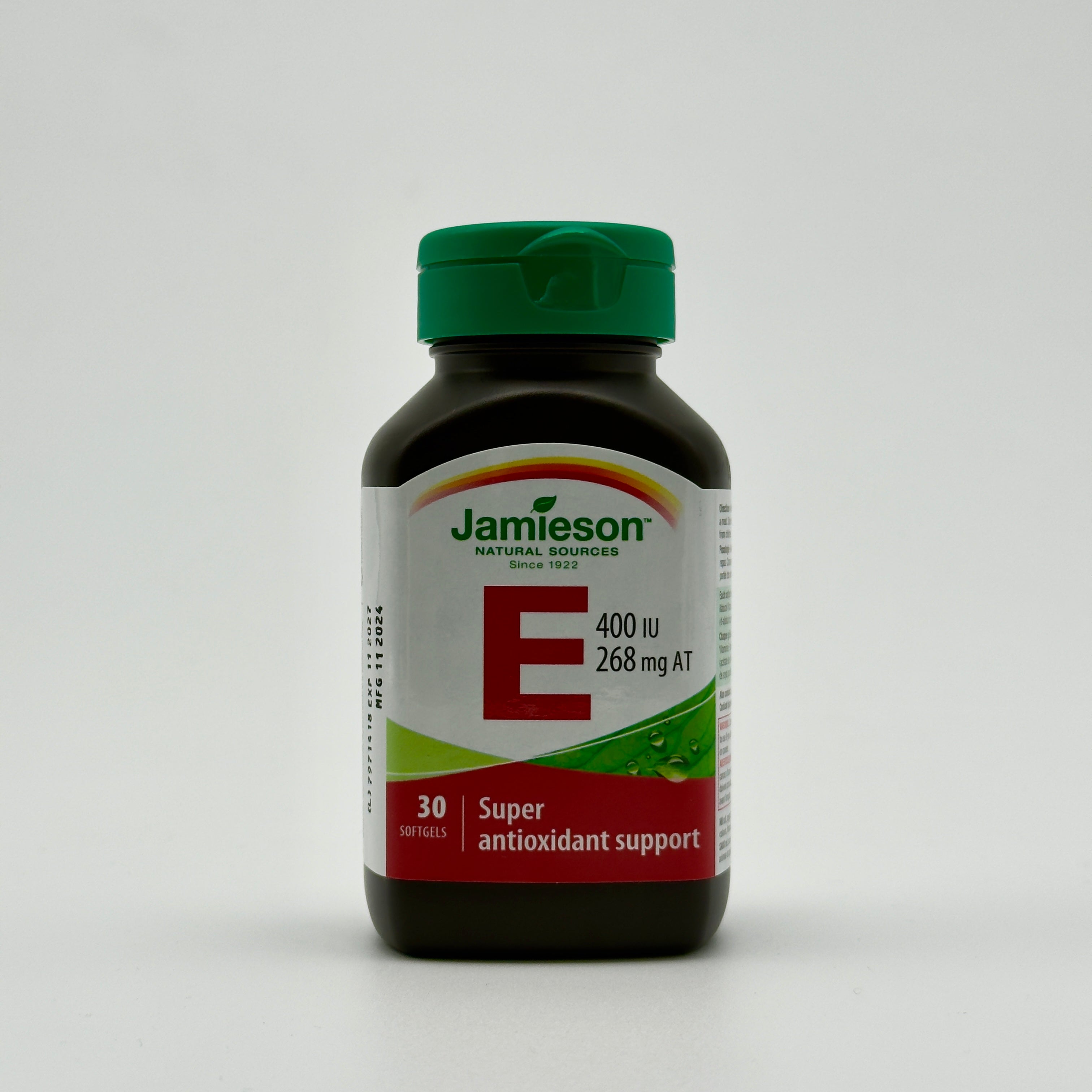 Jamieson Vitamin E 400 IU جاميسون فيتامين هـ 400 وحدة دولية
