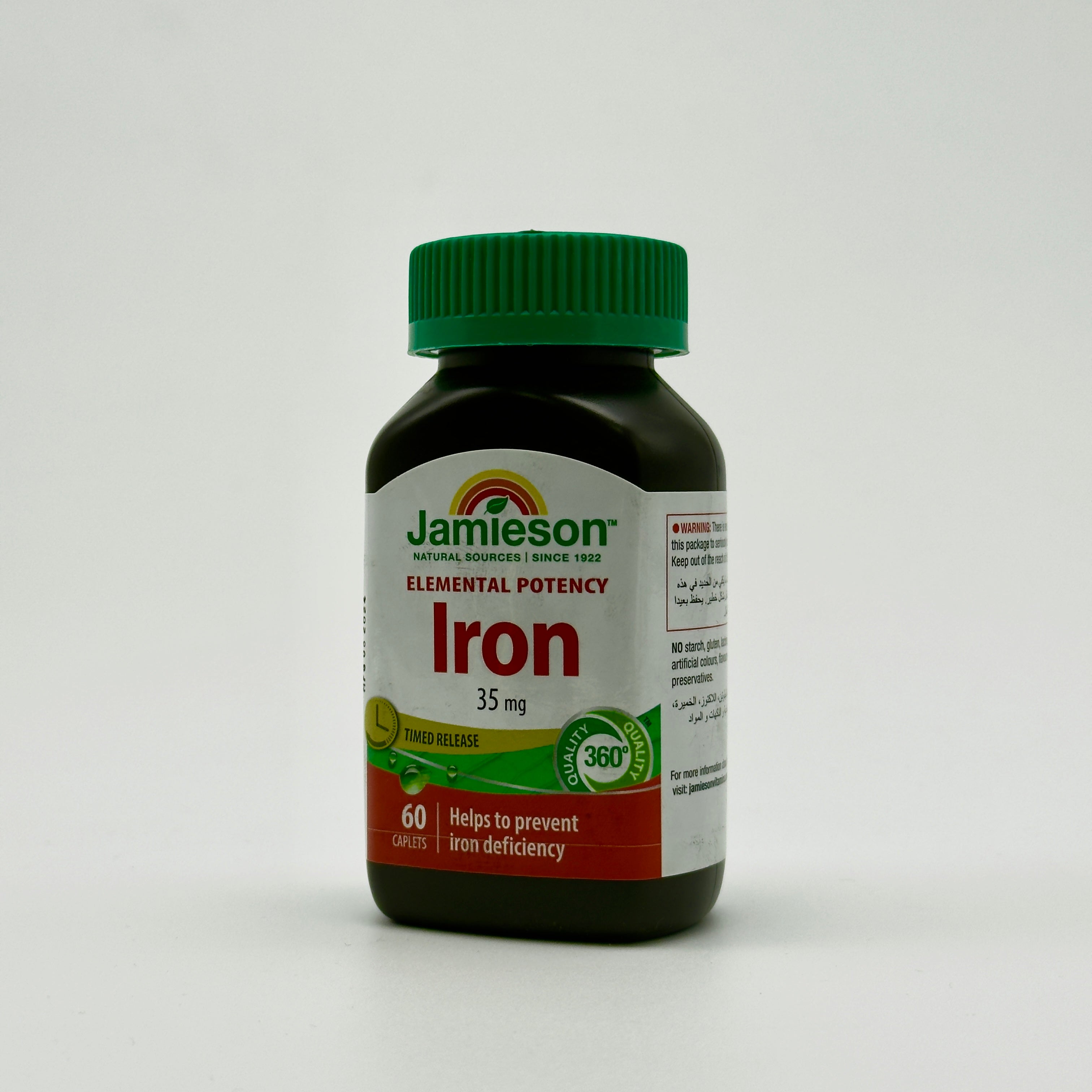 Jamieson Iron 35 mg Timed Release  -  جاميسون حديد 35 ملغ بإطلاق تدريجي