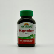Jamieson Magnesium 100 mg – Bone & Muscle Support جاميسون مغنيسيوم 100 ملغ – دعم العظام والعضلات