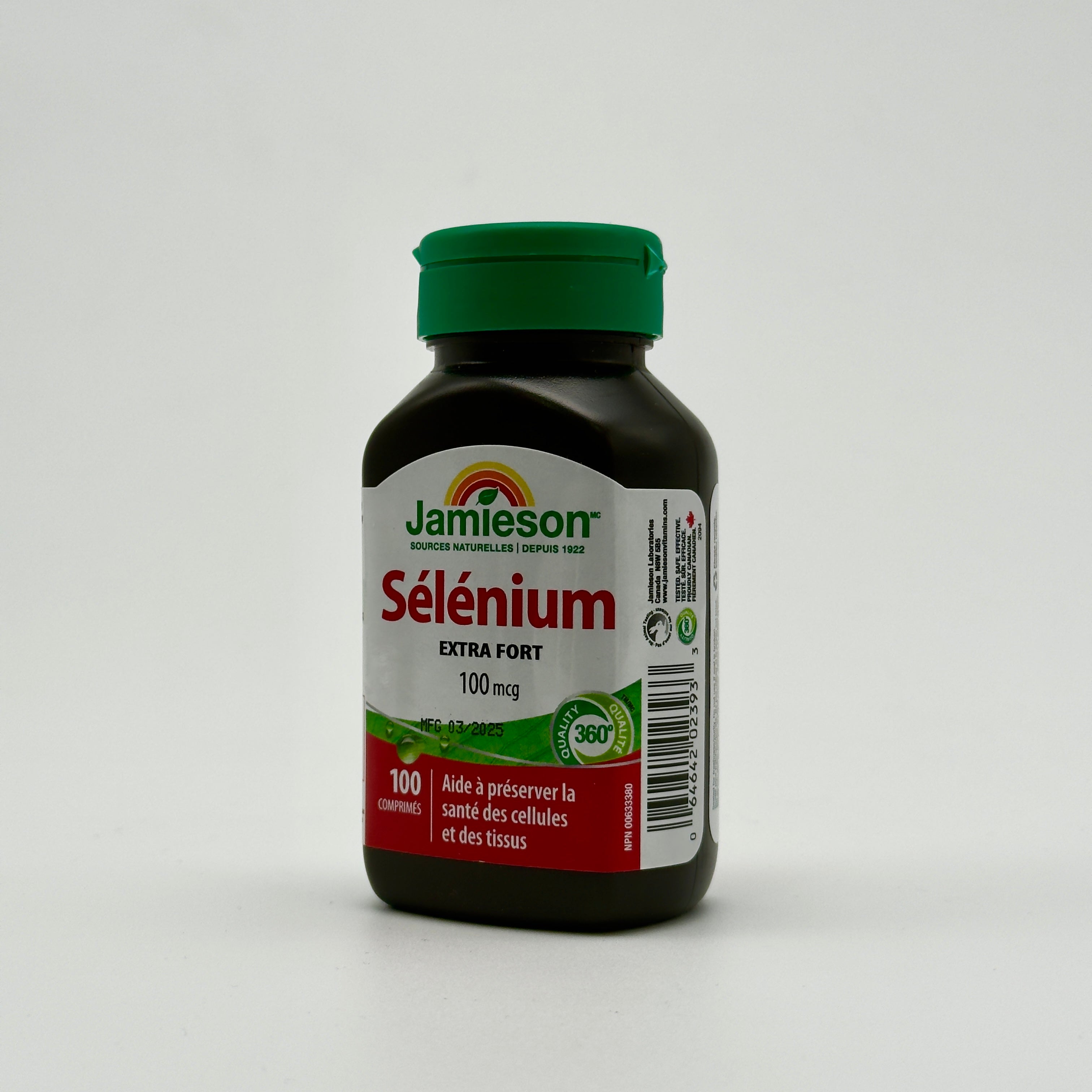 Jamieson Selenium 100 mcg جاميسون سيلينيوم 100 ميكروغرام