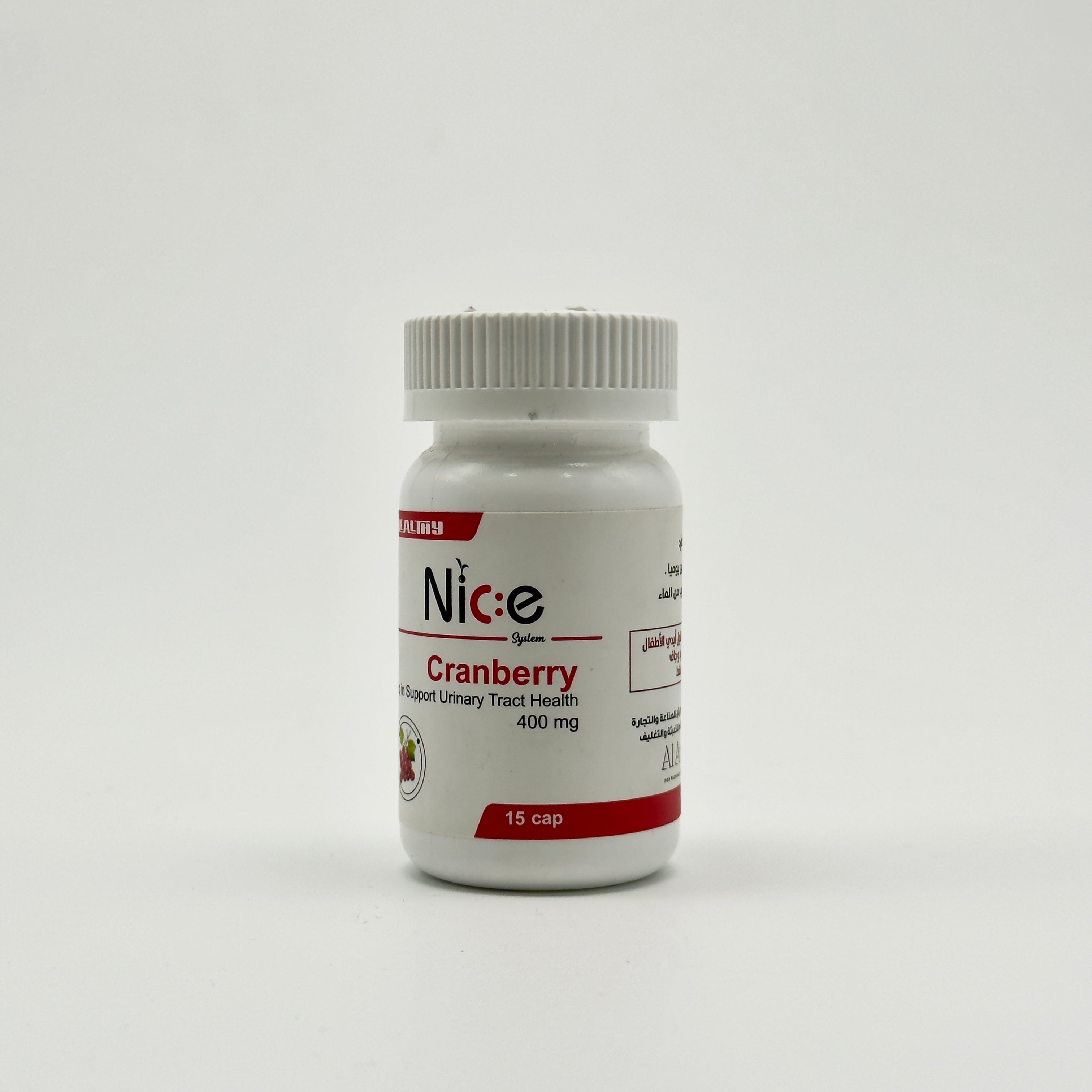 Nice System Cranberry 400 mg - نايس سيستم خلاصة التوت البري 400 ملغ