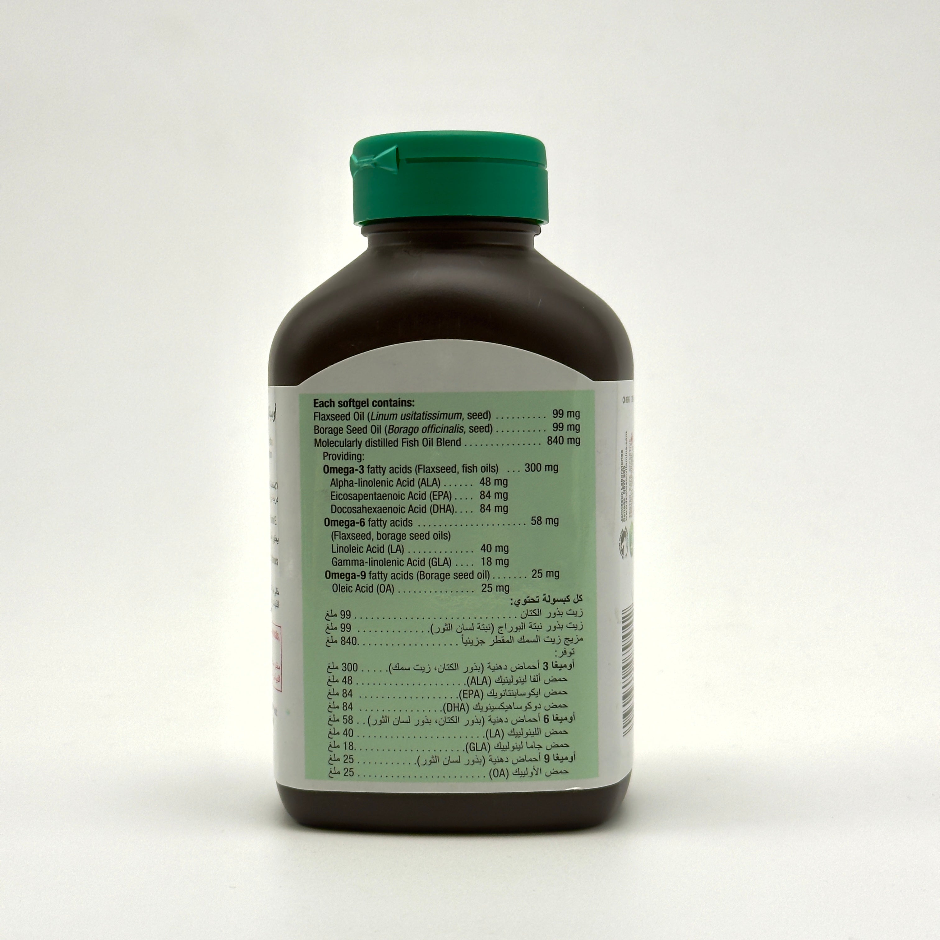 Jamieson Omega 3-6-9 – OmegaProtect – 100 Softgels  - جاميسون أوميغا 3-6-9 – أوميغا بروتكت – 100 كبسولة