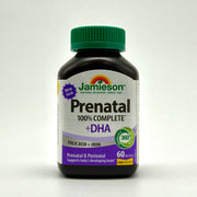 Jamieson 100% Complete Prenatal Multivitamin with DHA -  جاميسون بري ناتال مالتي فيتامين كامل 100% مع DHA