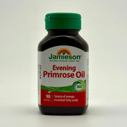 Jamieson Evening Primrose Oil 500 mg – 90 Softgels  - جاميسون زيت زهرة الربيع المسائية 500 ملغ – 90 كبسولة