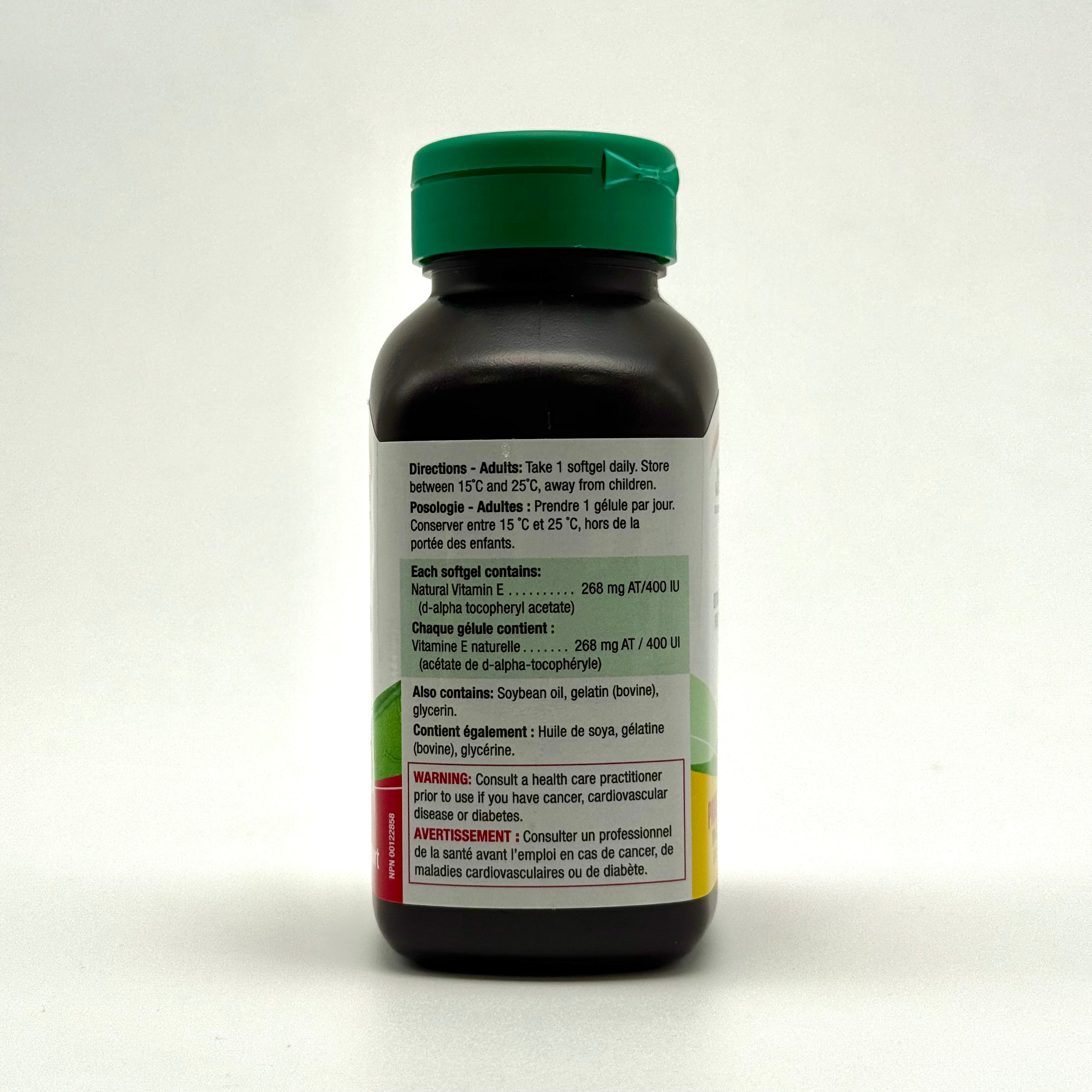 Jamieson Vitamin E 400 IU – 120 Softgels -جاميسون فيتامين إي IU 400 – 120 كبسولة