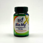 BioEnergyTech Bio Mg+2 | Chelated Magnesium Bisglycinate 150 mg | Gentle on Stomach – 30 Capsules -بايو إنيرجي تك بايو إم جي+2 | ماغنيسيوم بيسغليسنيت مخلب 150 ملغ | لطيف على المعدة – 30 كبسولة