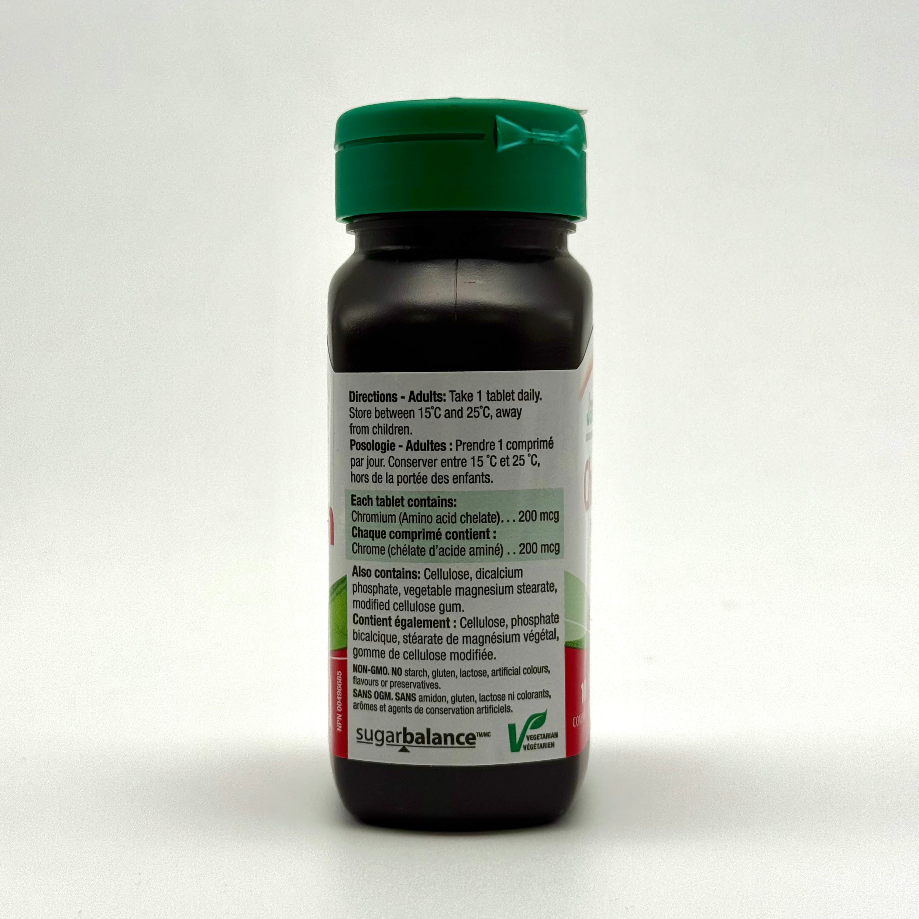 Jamieson Chelated Chromium 200 mcg | Glucose Metabolism Support – 100 Tablets جاميسون كروميوم مخلب | دعم التمثيل الغذائي للسكر – 100 قرص
