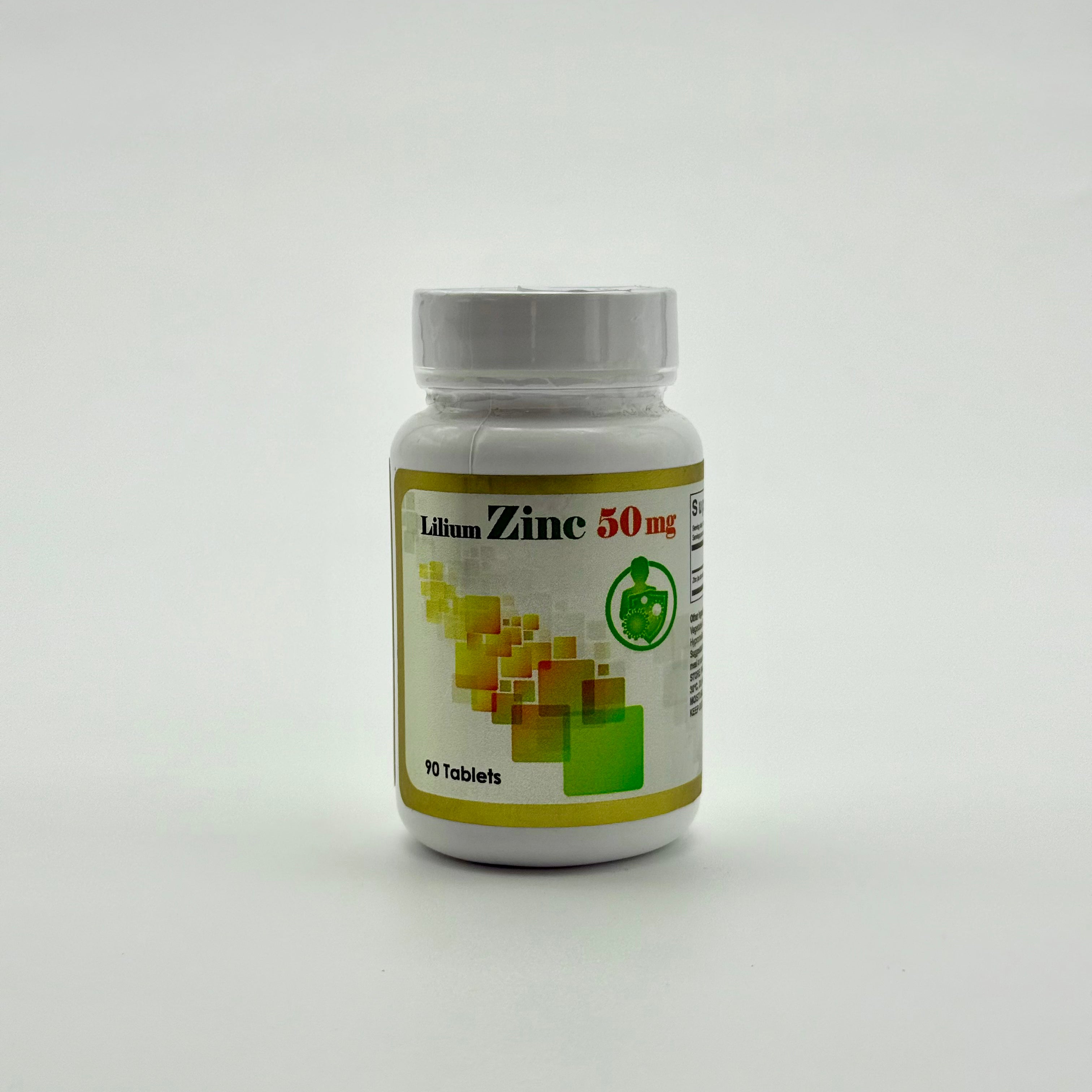 Lilium Zinc 50 mg | Immune, Skin & Hair Support – 90 Tablets ليليوم زنك 50 مجم | دعم المناعة والبشرة والشعر – 90 قرص