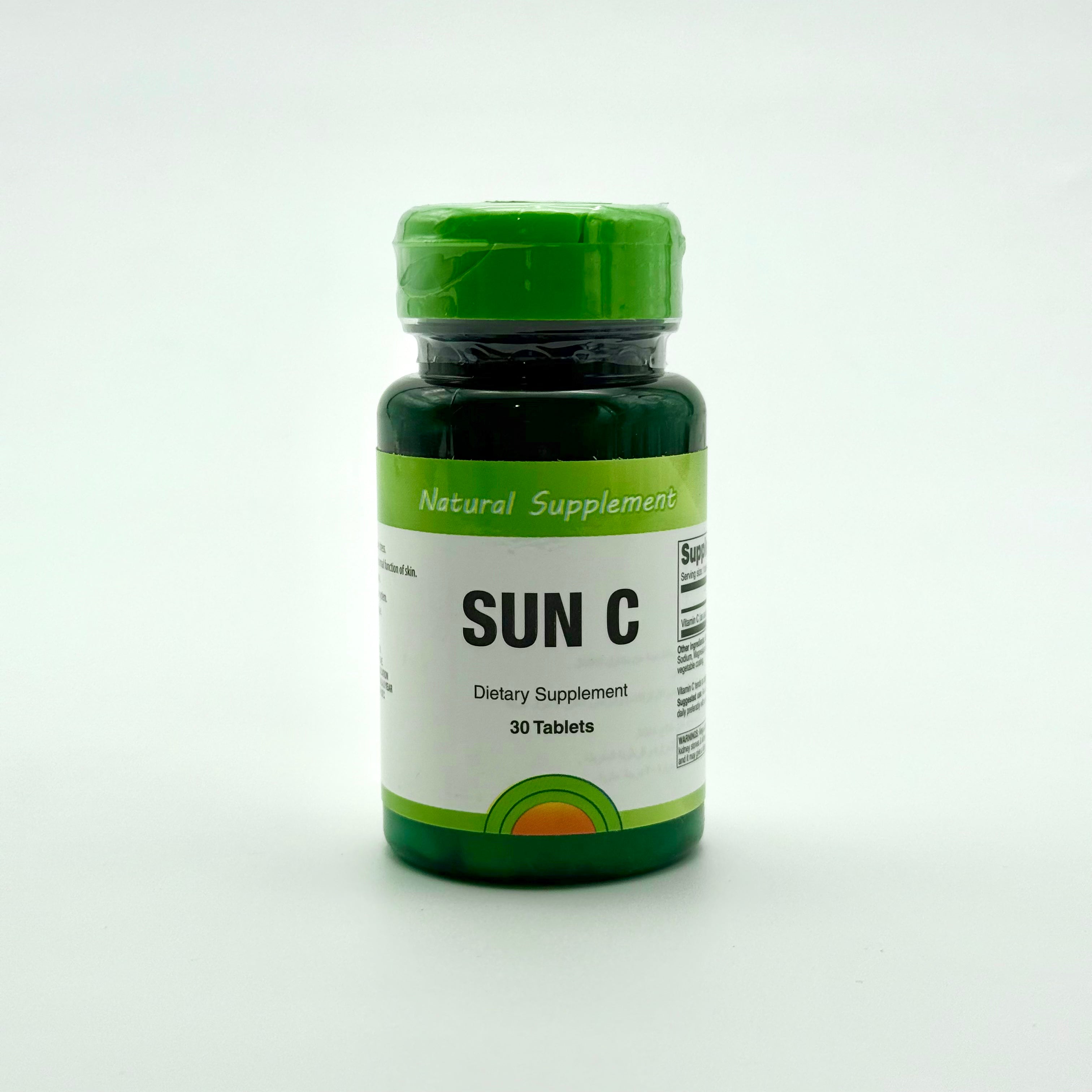Sun Naturals Sun C 500 mg | 30 Tablets صن ناتشورال صن سي 500 ملغ | 30 حبة