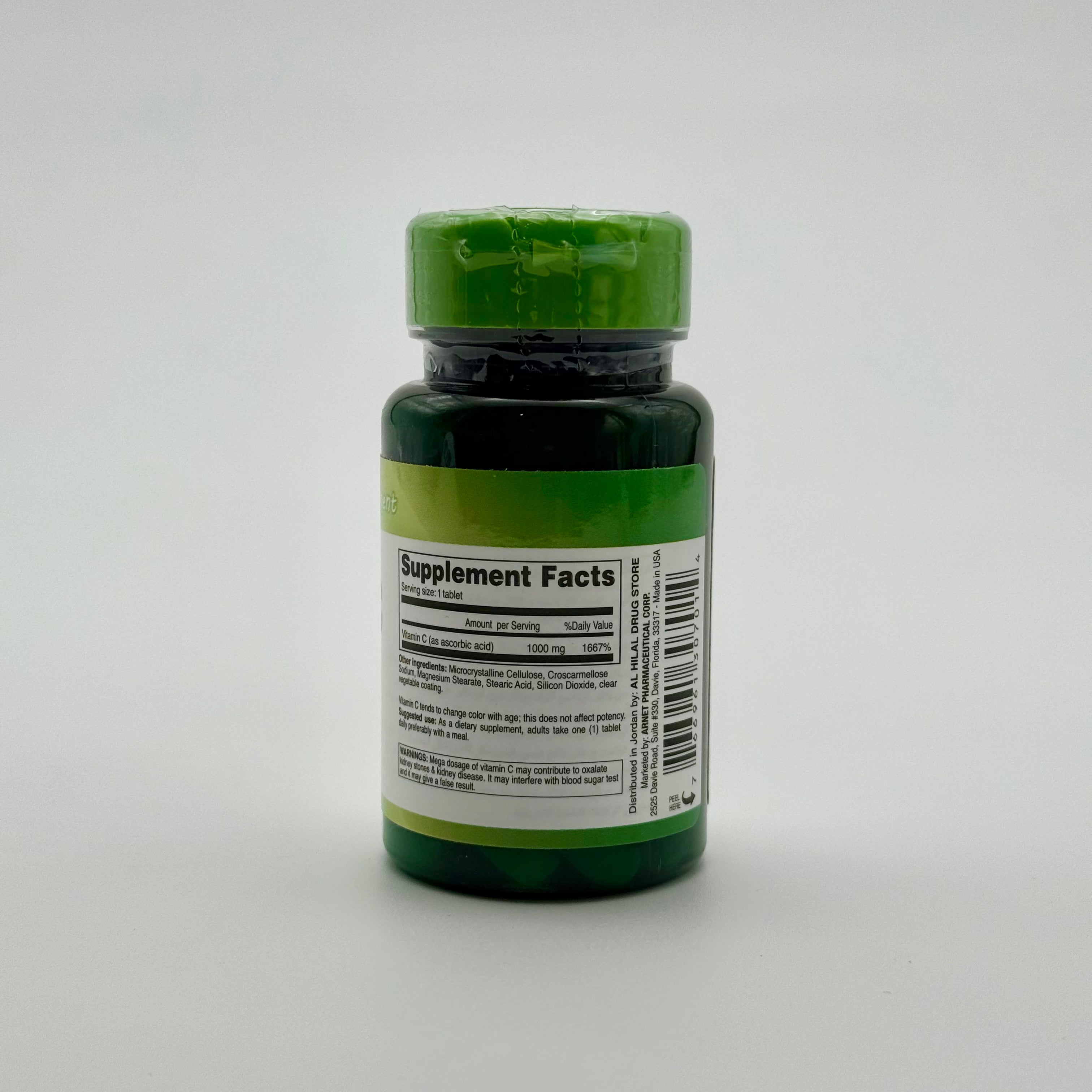Sun Natural D-Cal 500 mg Calcium + 200 IU Vitamin D | 100 Tablets صن ناتشورال دي-كال 500 ملغ كالسيوم + 200 وحدة فيتامين د | 100 حبة