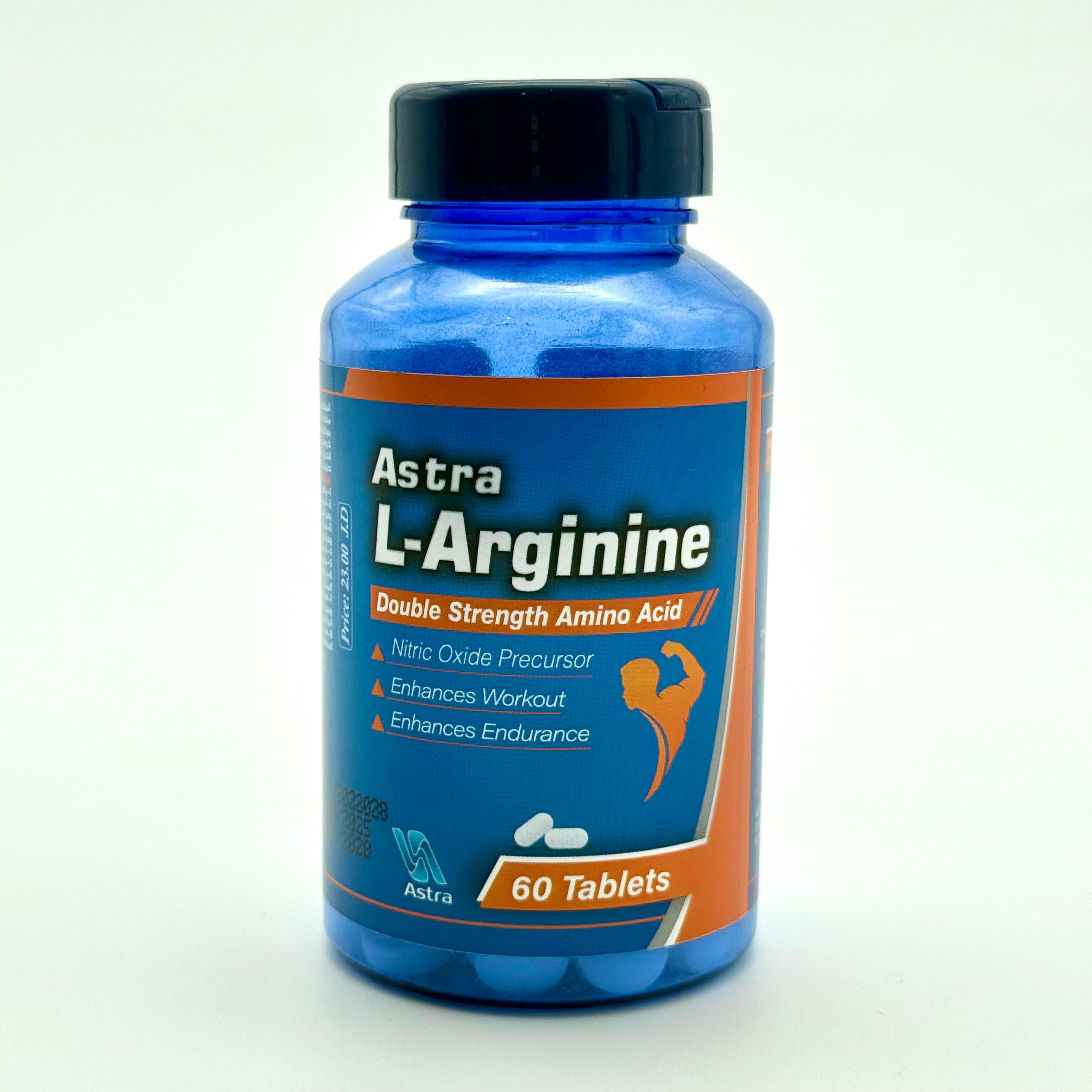 Astra L-Arginine 100 mg | 60 Tablets أسترا إل-أرجينين 100 ملغ | 60 قرص