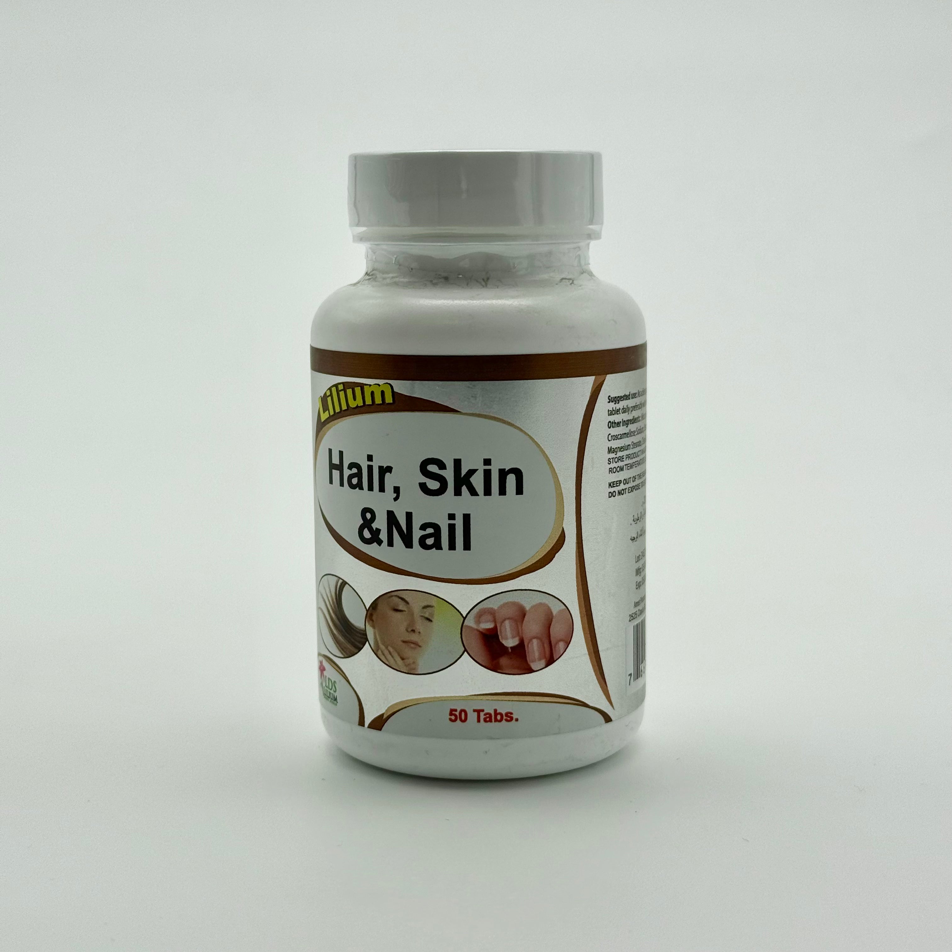 Lilium Hair, Skin & Nail | 50 Tablets ليليوم هير سكين آند نايل | 50 حبة