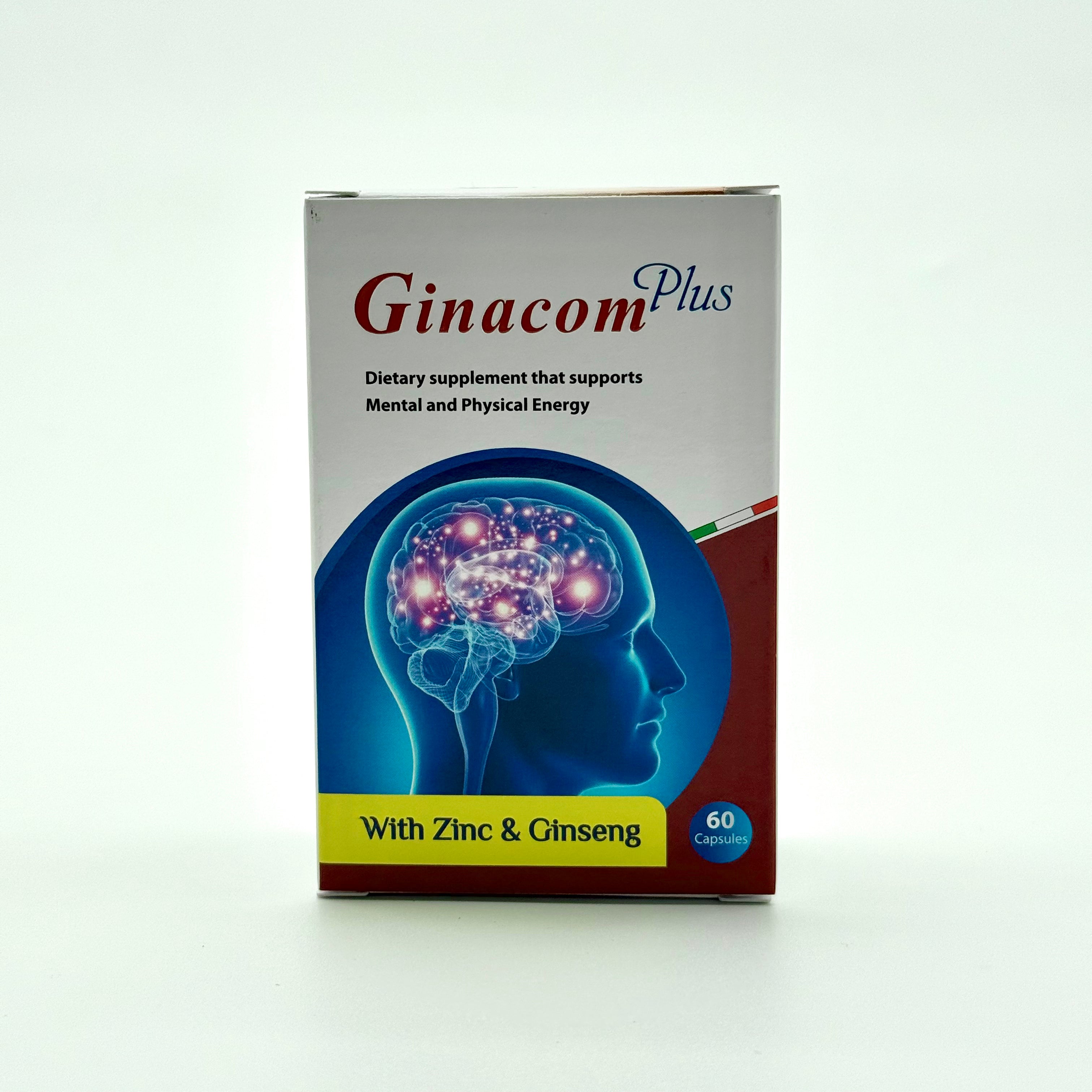 Ginacom Plus | 60 Capsules جيناكوم بلس | 60 كبسولة