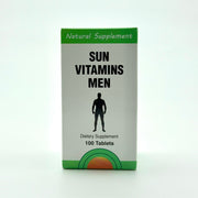 Sun Natural Sun Vitamins Men | 100 Tablets صن ناتشورال صن فيتامنز للرجال | 100 حبة