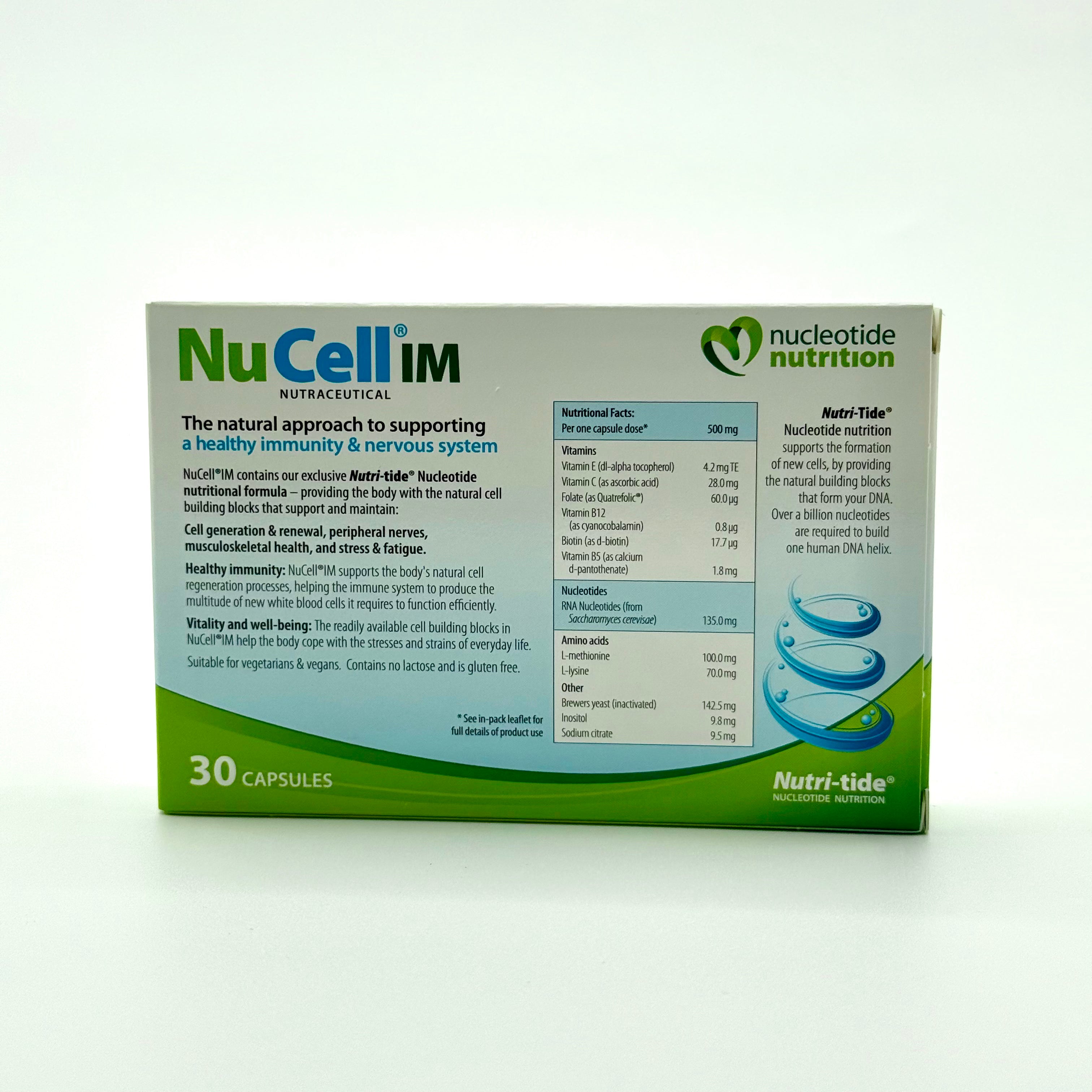 Nu Cell Im Vitamins | 30 Capsules نو سيل آي إم فيتامينز | 30 كبسولة