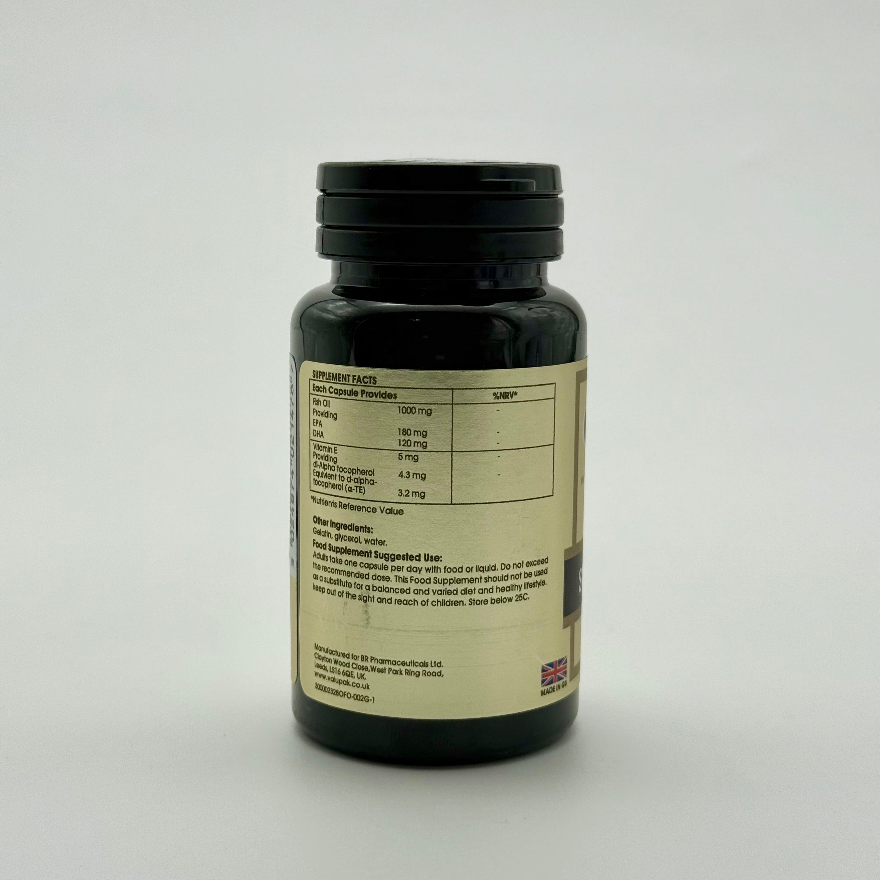 Valupak Omega 3 1000 mg | 30 Capsules فالوباك أوميغا 3 — 1000 ملغ | 30 كبسولة