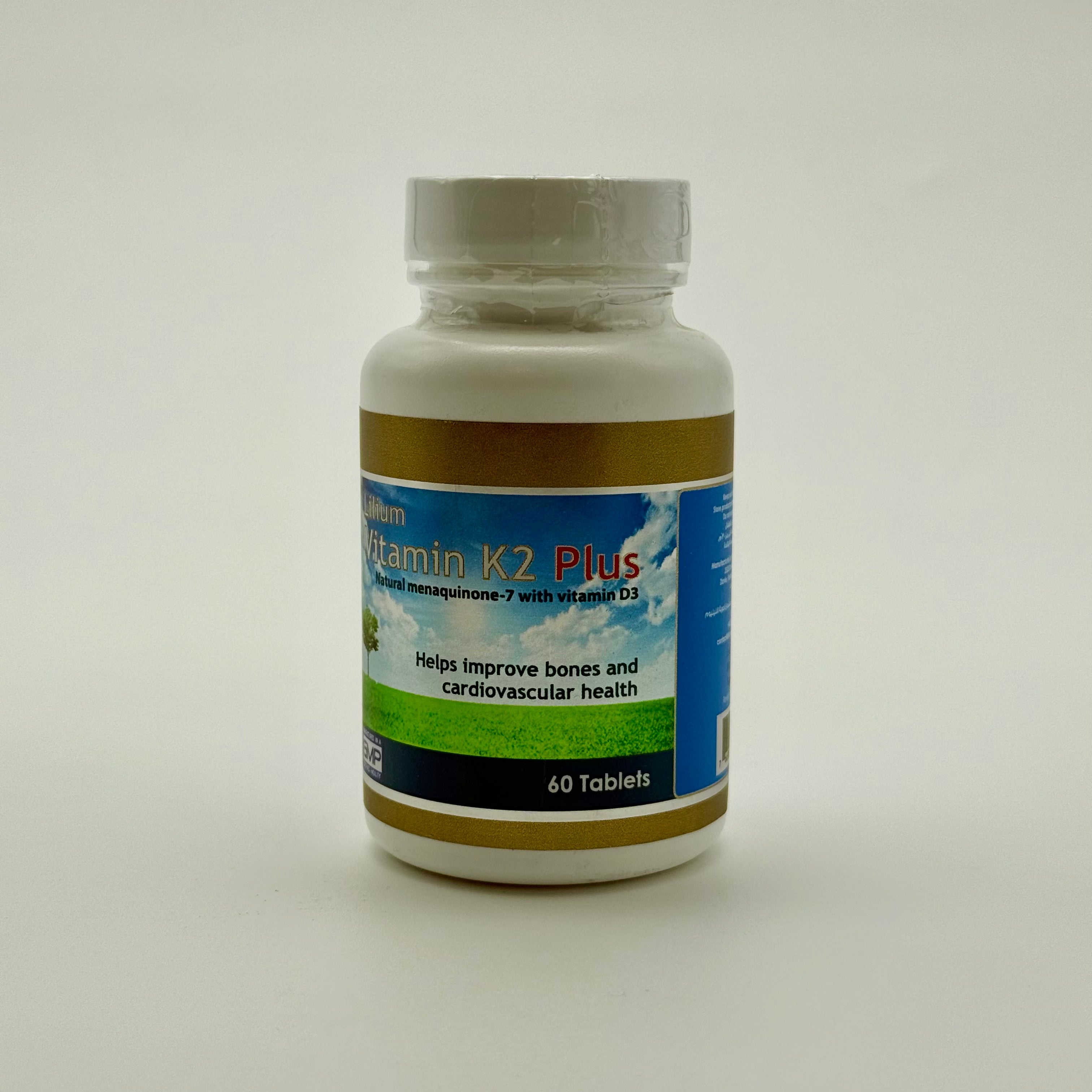 Lilium Vitamin K2 Plus 60 Tablets ليليوم فيتامين K2 بلس | 60 قرص