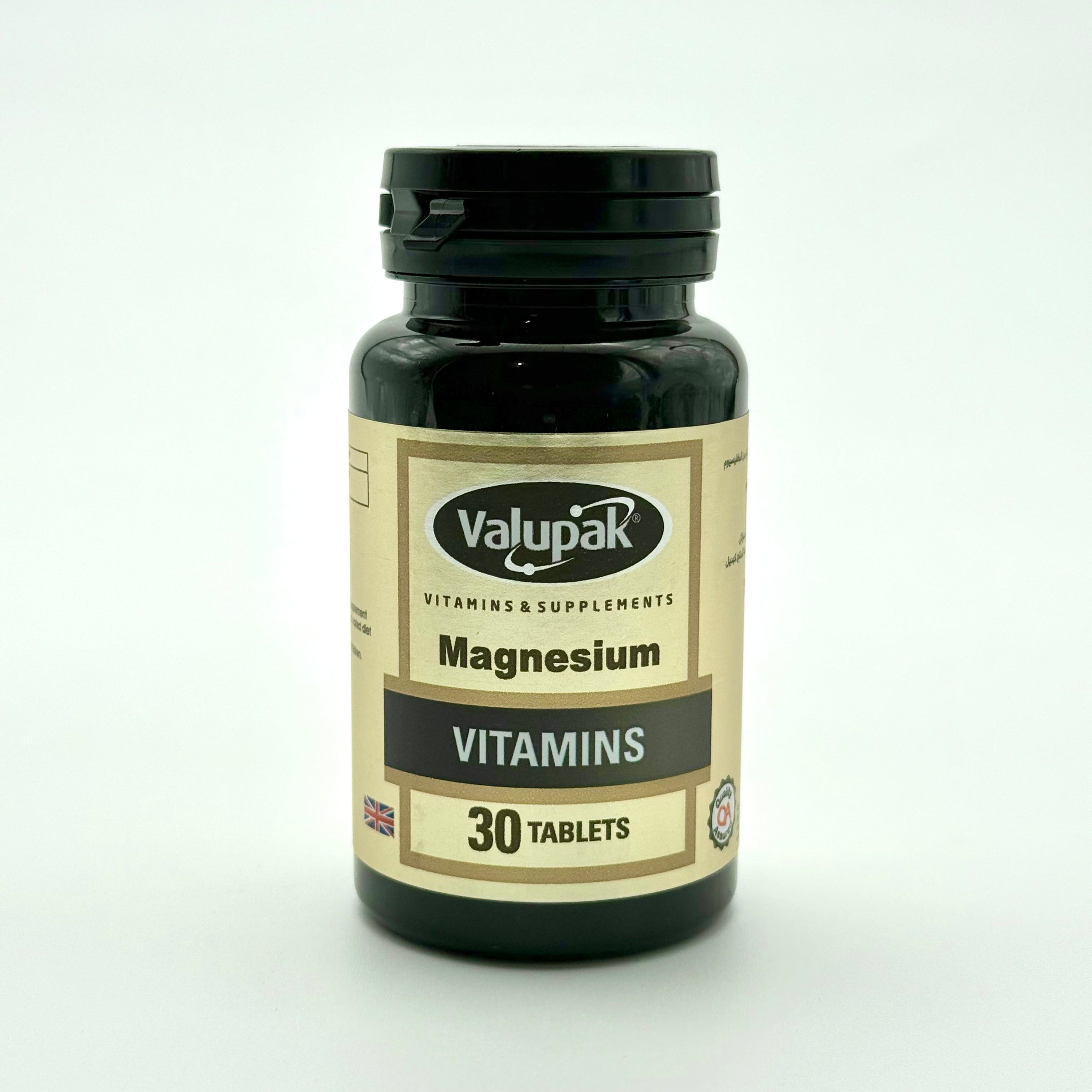Valupak Magnesium 187.5 mg | 30 Tablets فالوباك ماغنيسيوم 187.5 ملغ | 30 قرص