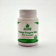 Jovital Papaya Enzyme Max With Bromelain | 60 Capsules جوفـيتال بابايا إنزيم ماكس مع بروميلين | 60 كبسولة