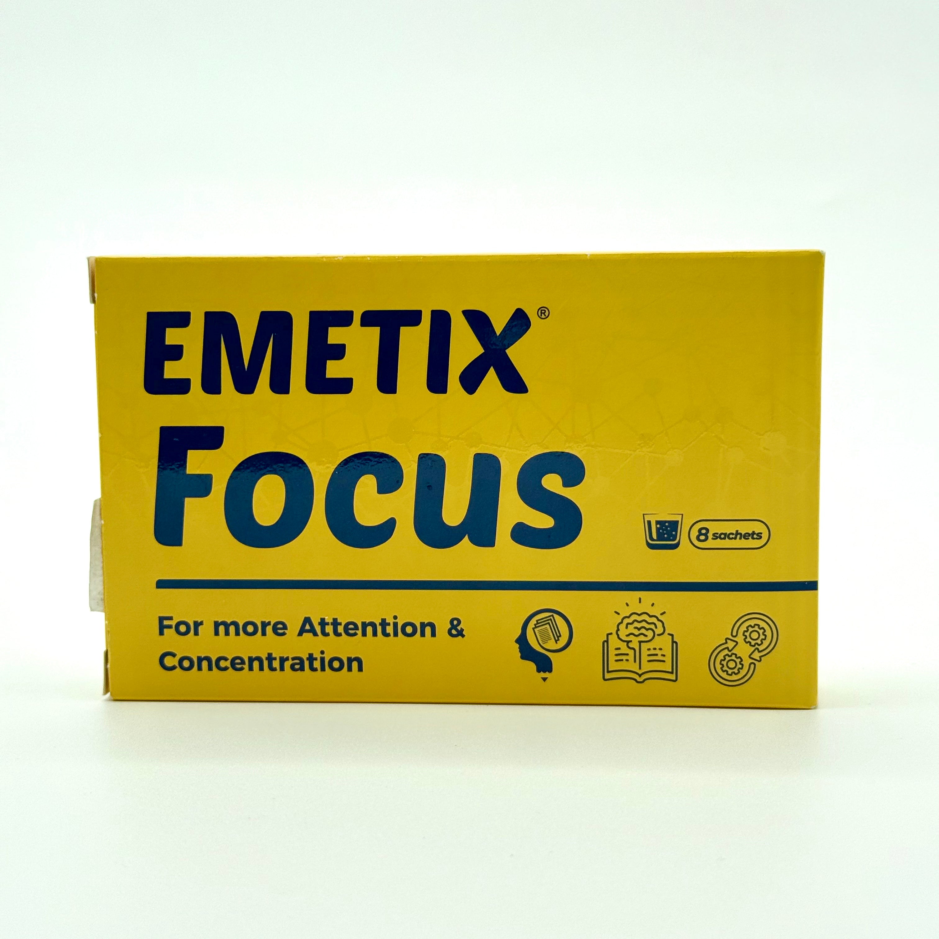 Emetix Focus | 8 Sachets  إيميتكس فوكس | 8 أكياس