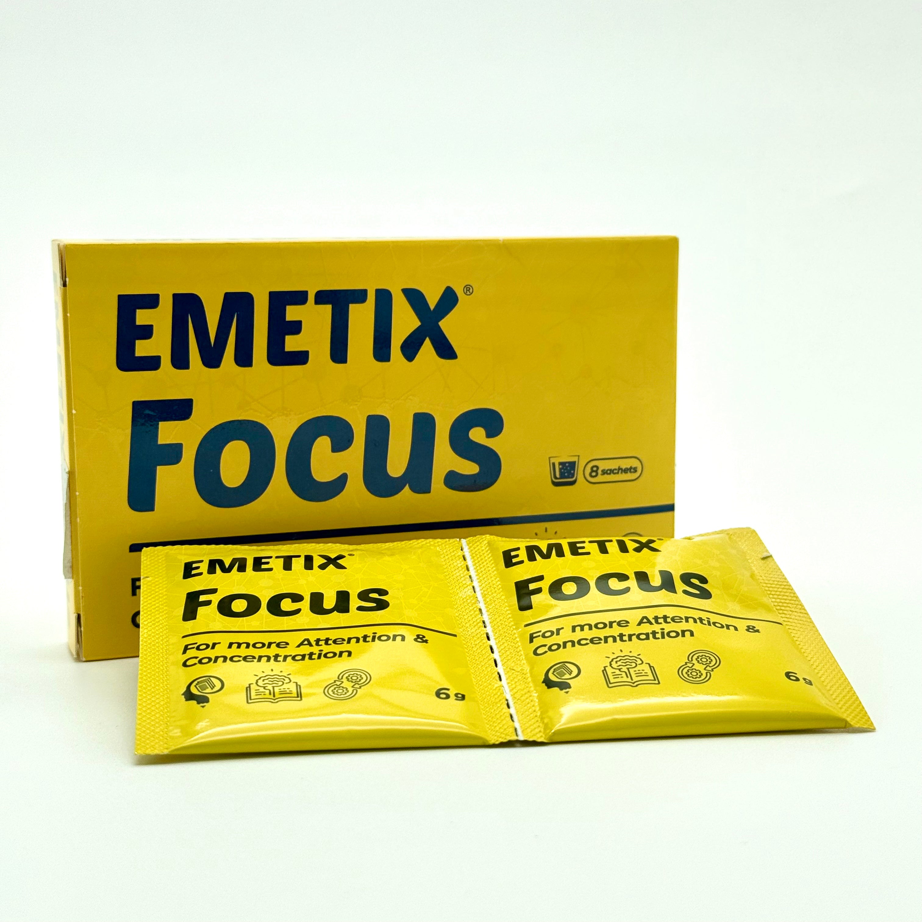 Emetix Focus | 8 Sachets  إيميتكس فوكس | 8 أكياس