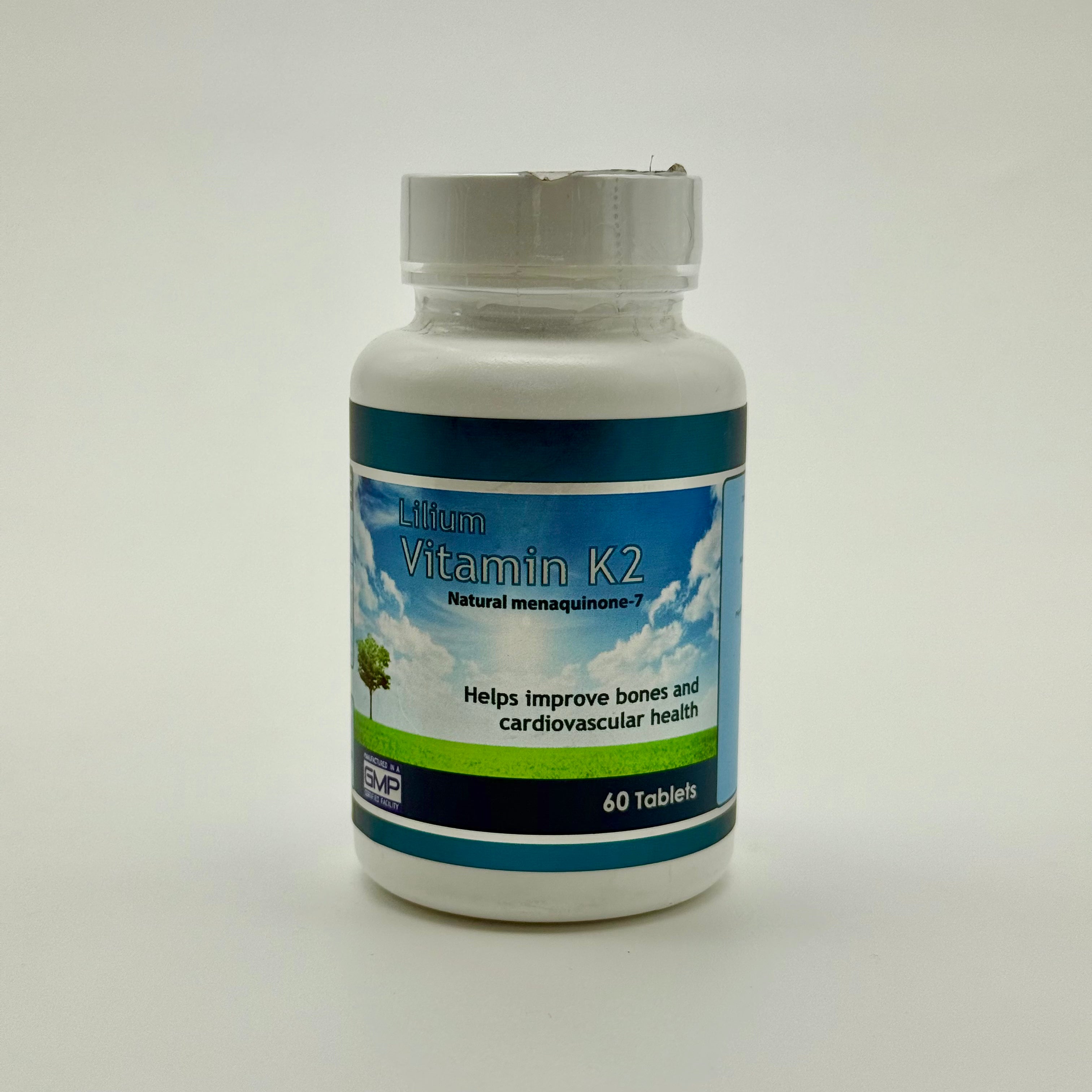 Lilium Vitamin K2 90mcg | 60 Tablets ليليوم فيتامين ك2 90 ميكروغرام | 60 حبة