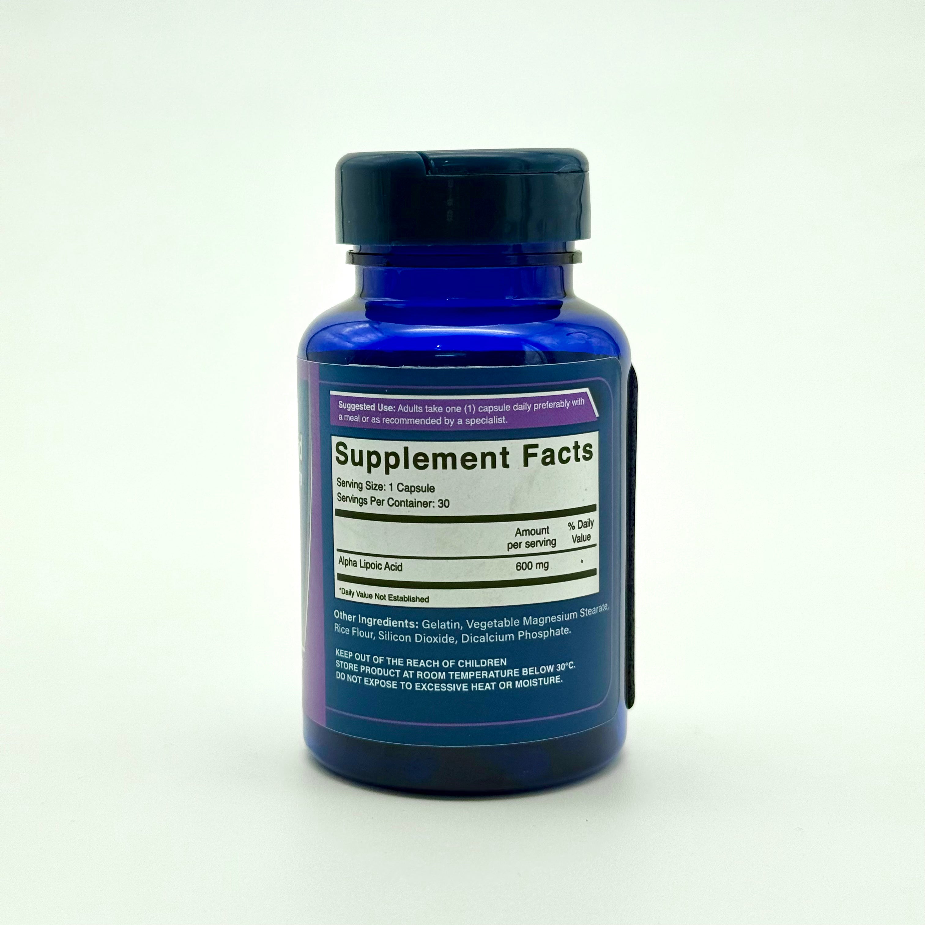 Astra Alpha Lipoic Acid 600mg | 30 Capsules أسترا ألفا ليبويك أسيد 600 ملغ | 30 كبسولة