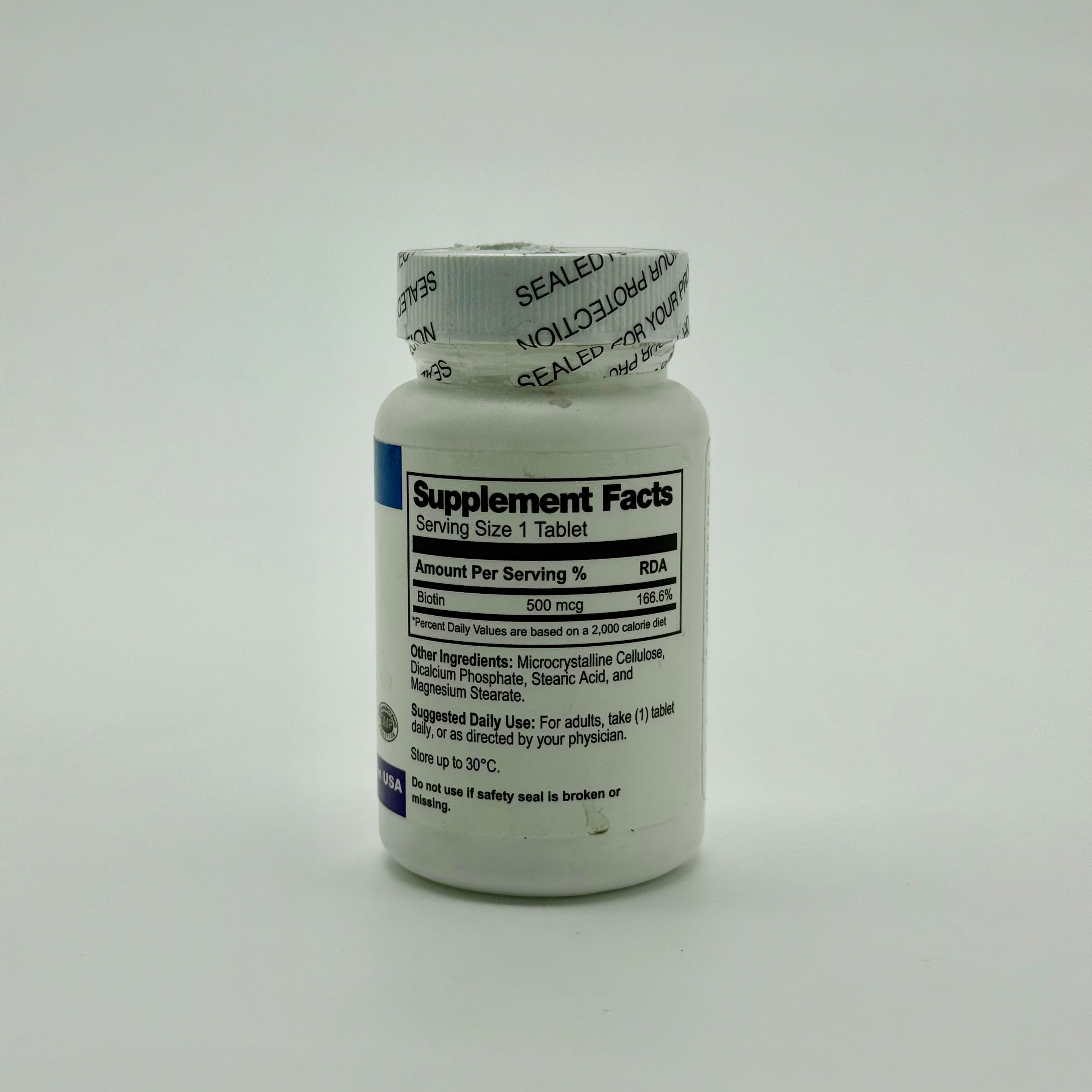 Lynae Biotin 500mcg | 30 Tablets لينا بيوتين 500 ميكروغرام | 30 قرص
