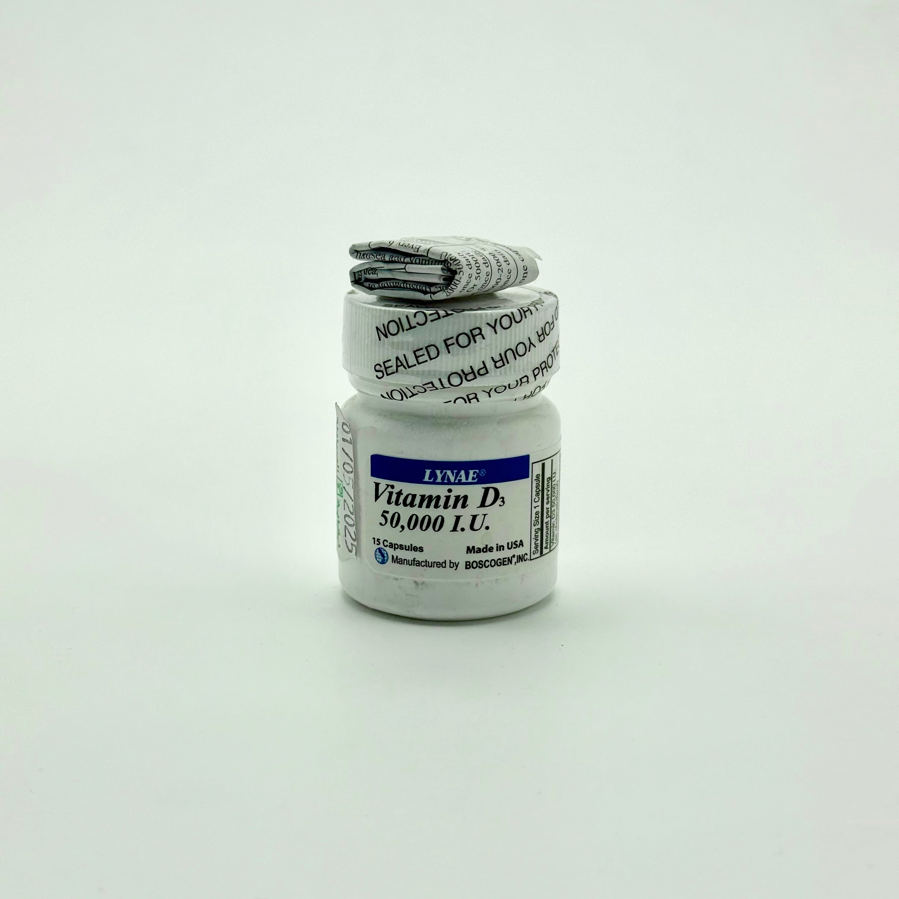 Lynae Vitamin D3 50,000 IU | 60 Capsules لاين فيتامين د3 50,000 وحدة | 60 كبسولة