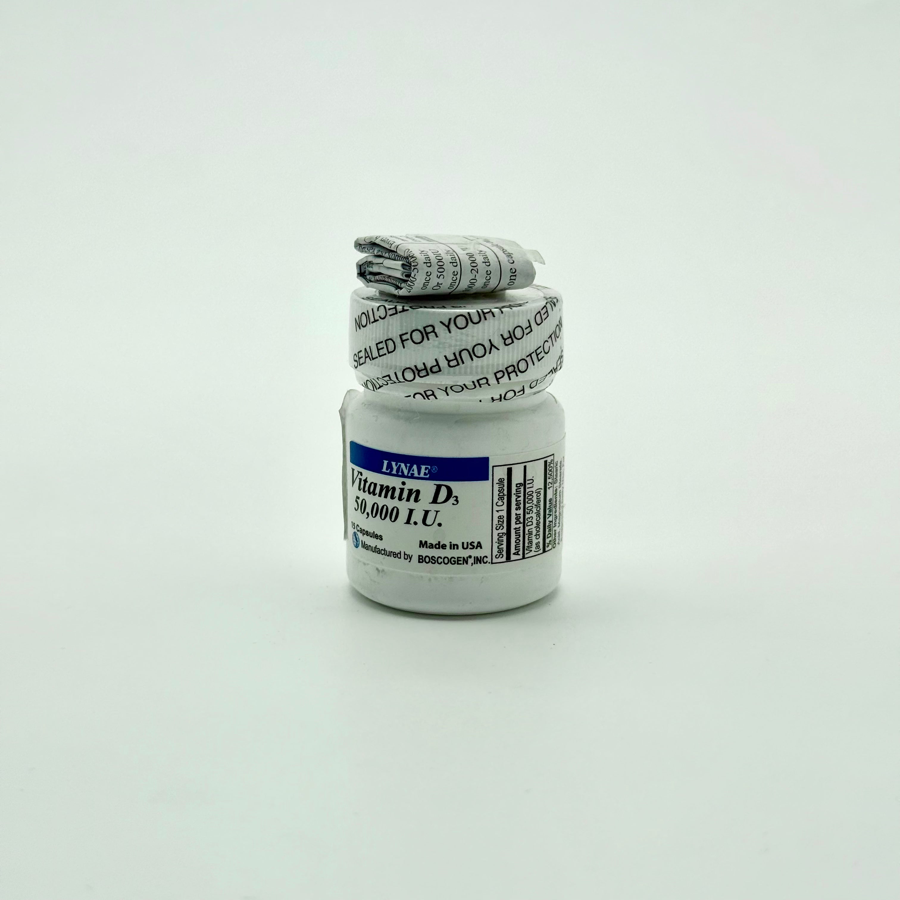 Lynae Vitamin D3 50,000 IU | 60 Capsules لاين فيتامين د3 50,000 وحدة | 60 كبسولة
