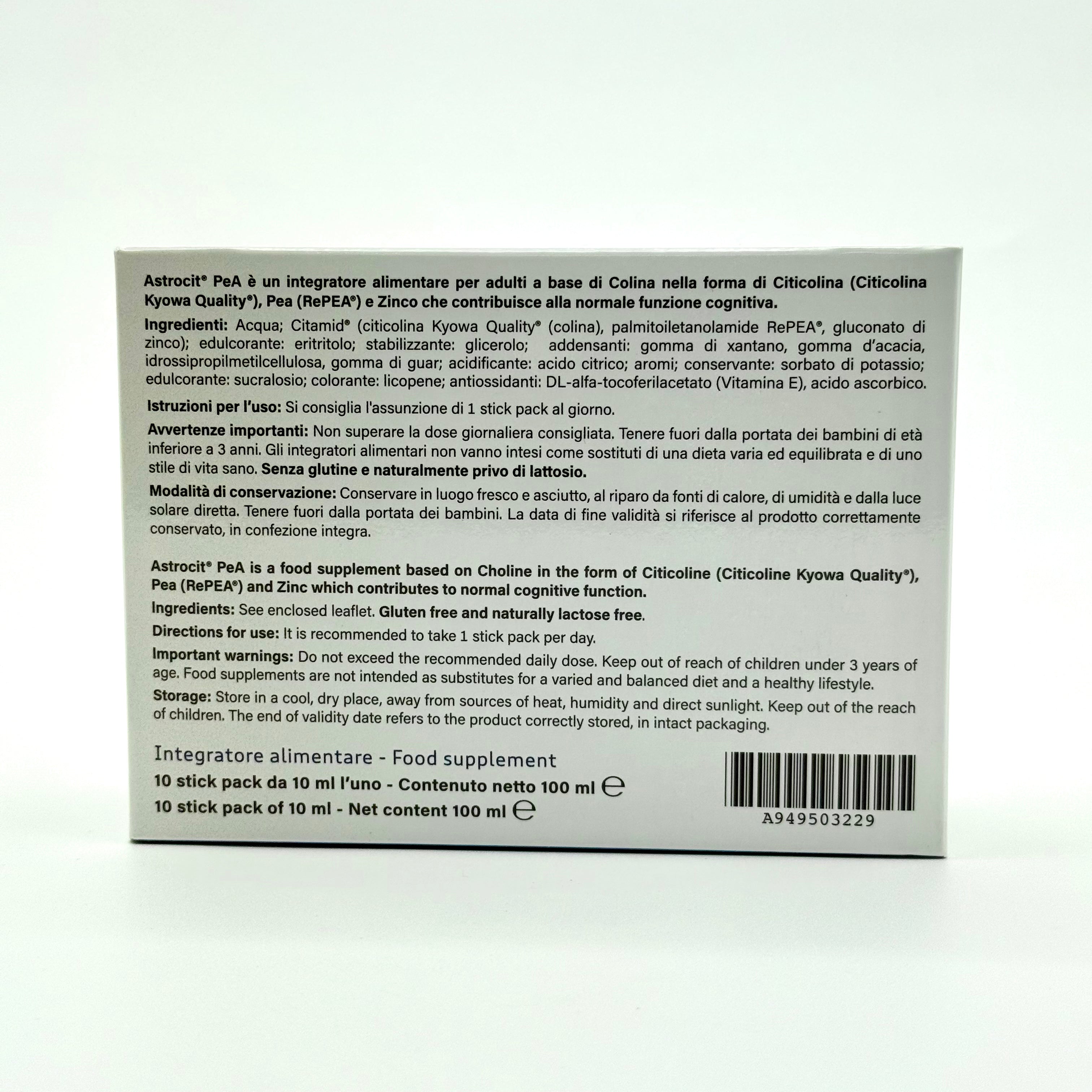 Astrocit PeA | 10 Stick Packs أستروسيت بي إيه | 10 أكياس سائل