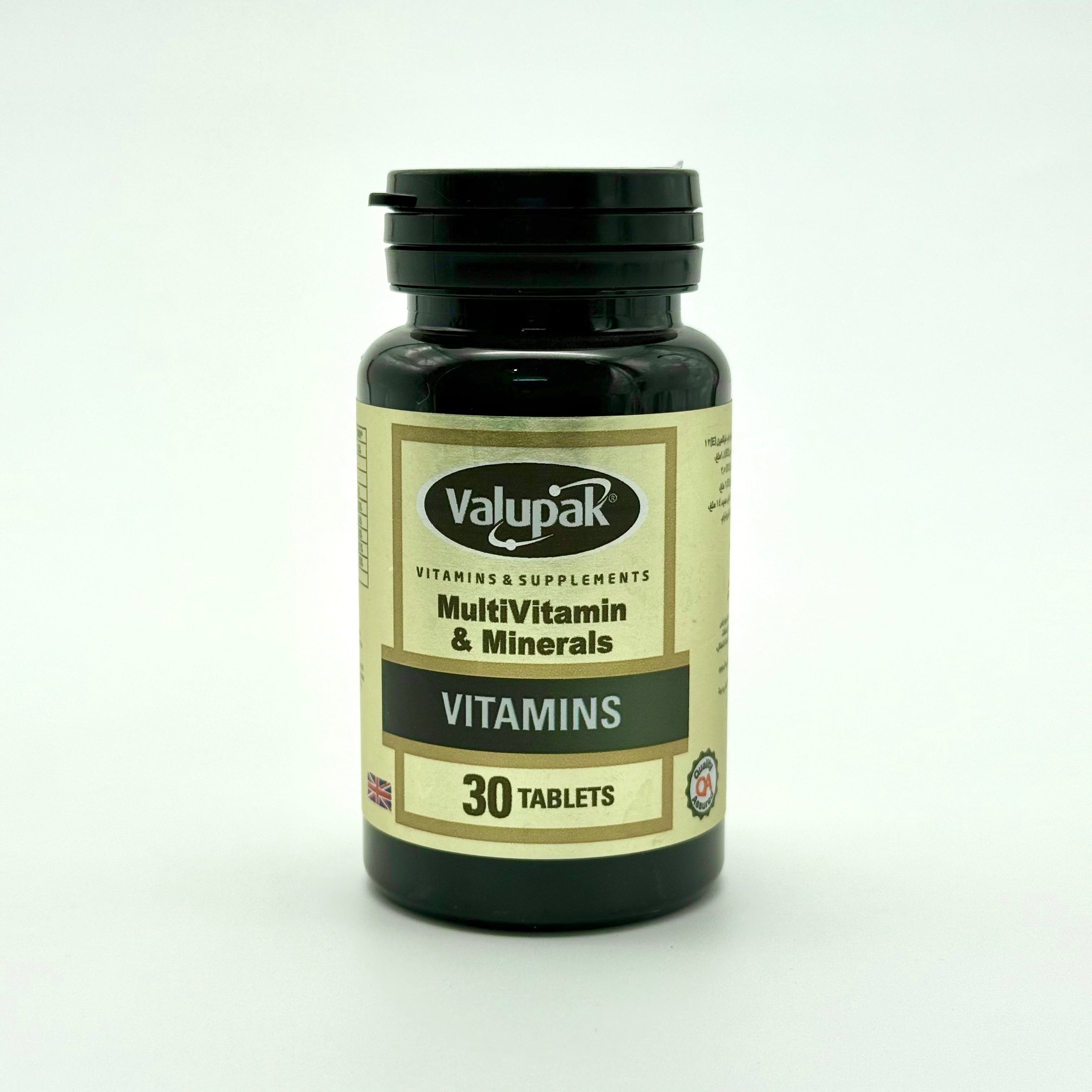 Valupak Multi Vitamin & Minerals | 30 Tablets فالوباك مالتي فيتامين ومعادن | 30 قرص
