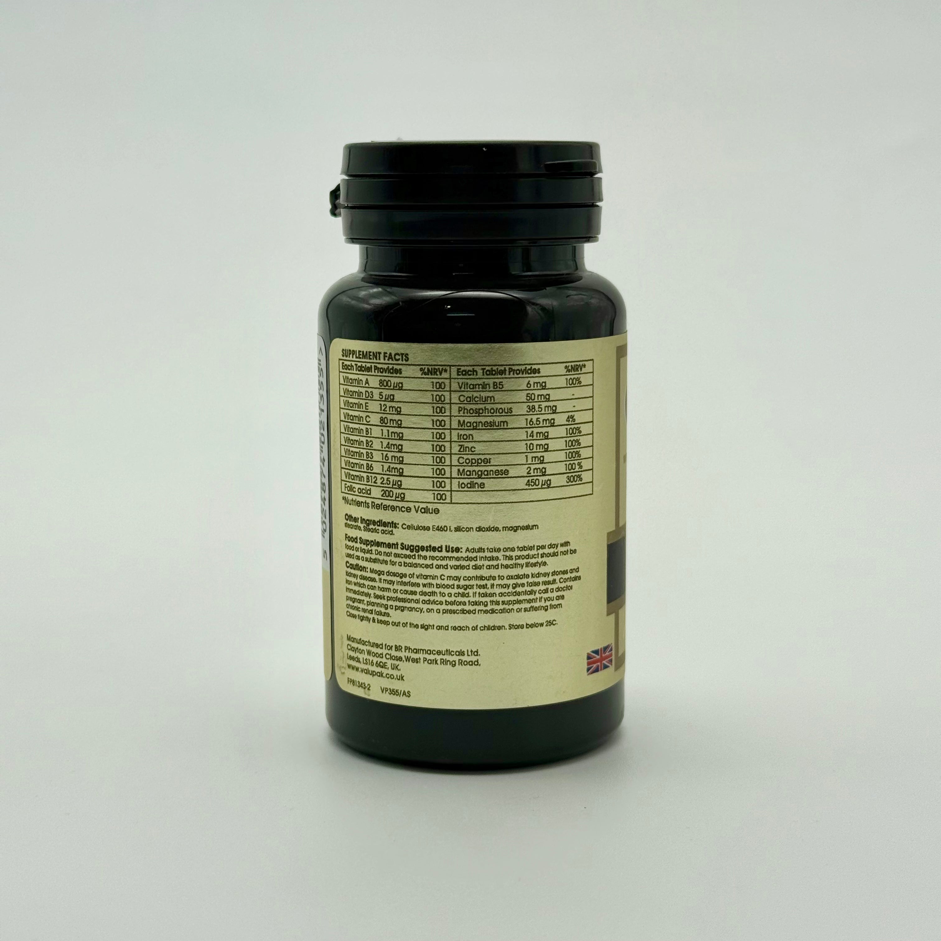 Valupak Multi Vitamin & Minerals | 30 Tablets فالوباك مالتي فيتامين ومعادن | 30 قرص