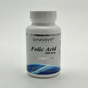 Genesisvit Folic Acid 400mcg Tablet 60 جينيسسفِت فوليك أسيد 400 مكغ | 60 قرص