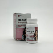 Bt Pharma BeautyN Biotin 500Mcg 30 Tablets بيوتين 500 مكغ من Bt Pharma – 30 قرص