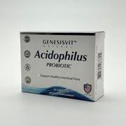 Genesisvit Acidophilus Probiotic 60Cap جينيسسفيت أسيدوفيلوس بروبيوتيك 60 كبسولة
