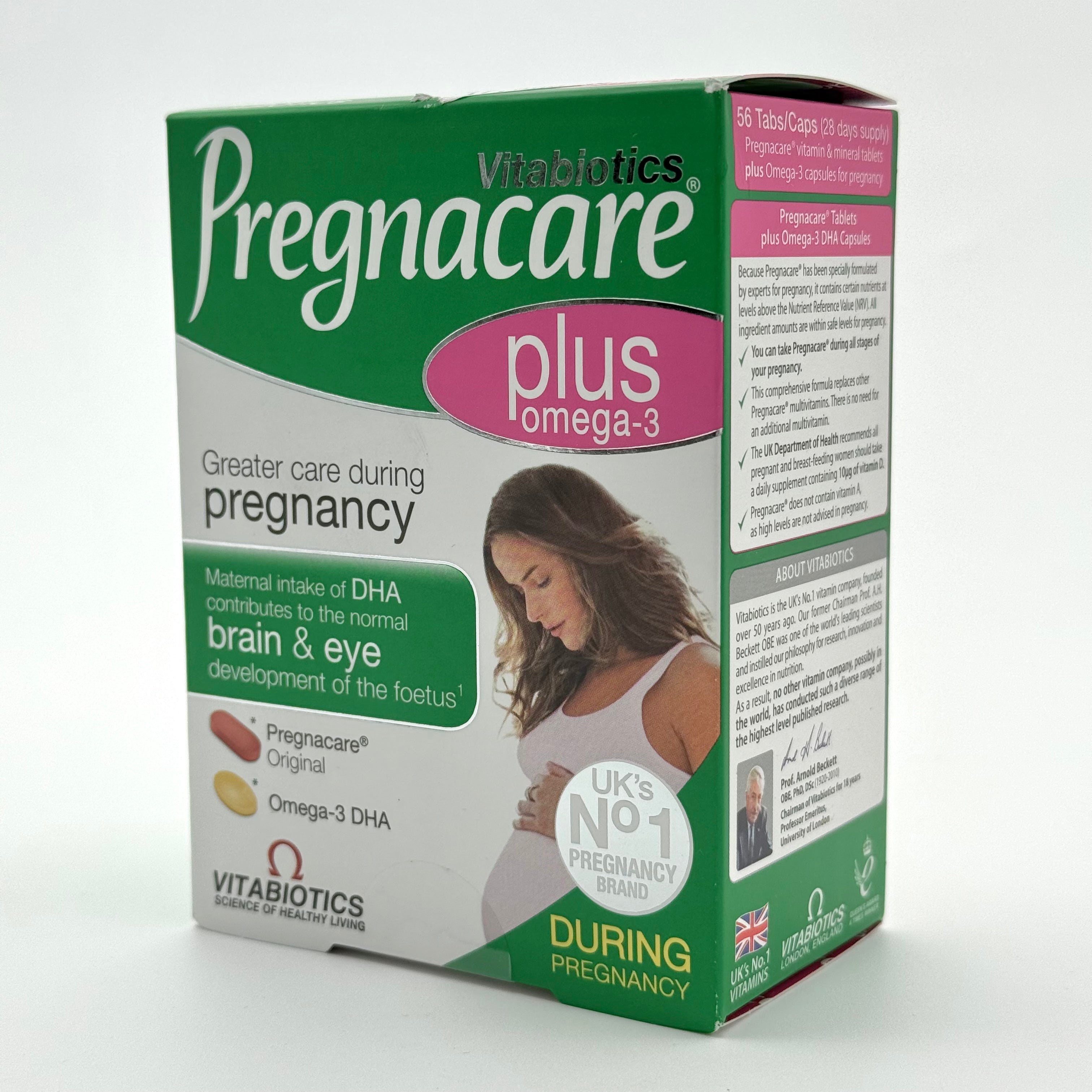 Vitabiotics Pregnacare Plus 56 Tablets/Capsules فيتابيوتيكس برجنكير بلس 56 قرص/كبسولة