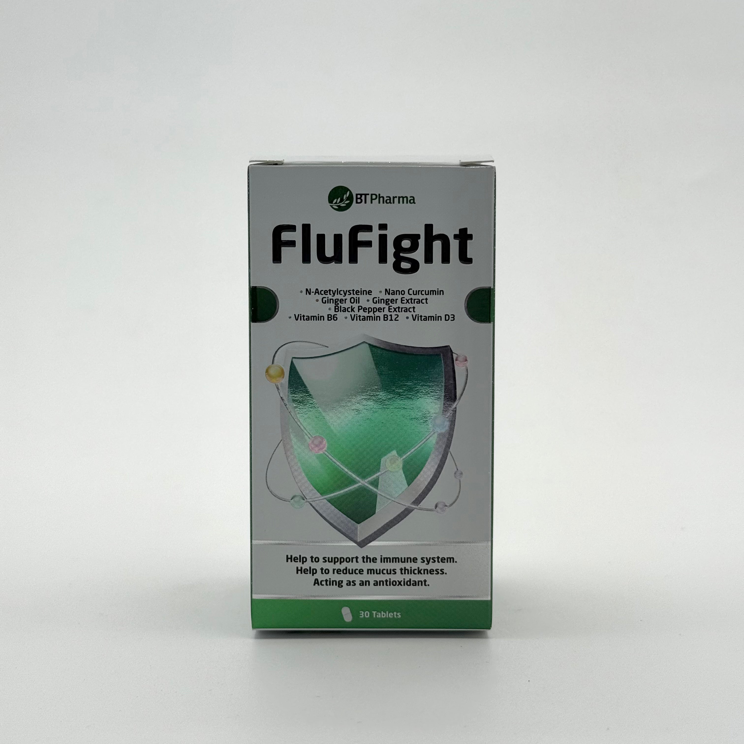 Bt Pharma FluFight 30 Tablets بي تي فارما فلوفايت 30 قرص