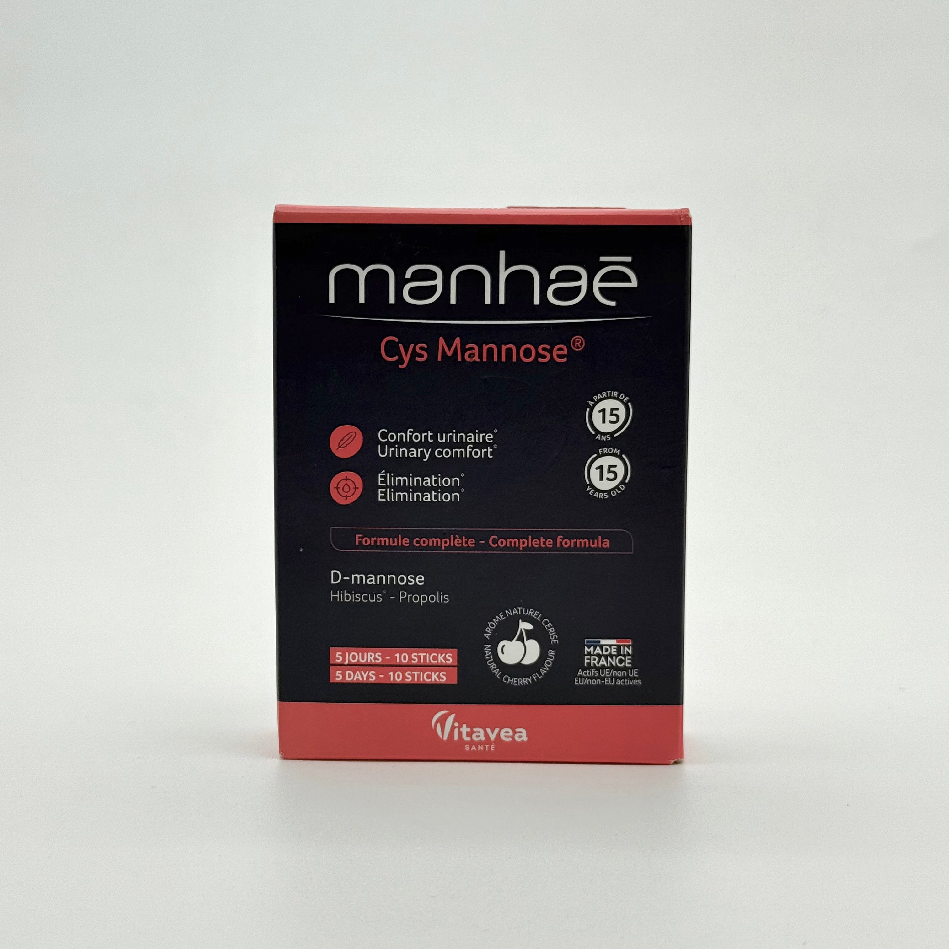 Manhae Cys Mannose 10 Sachets مانهي سيس مانوز 10 أكياس